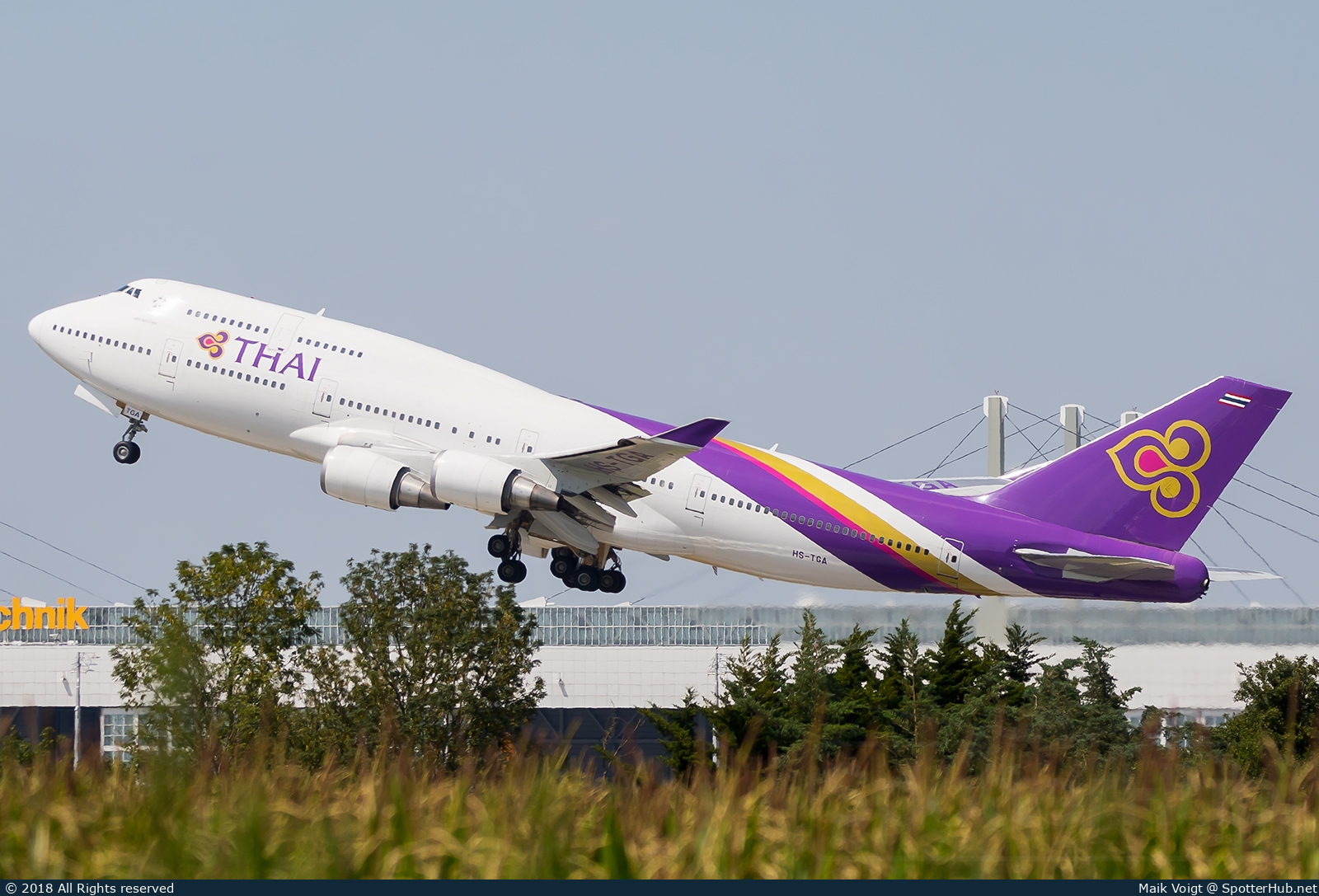 Photo of HS-TGA - Boeing 747-4D7 operated by Thai Airways International