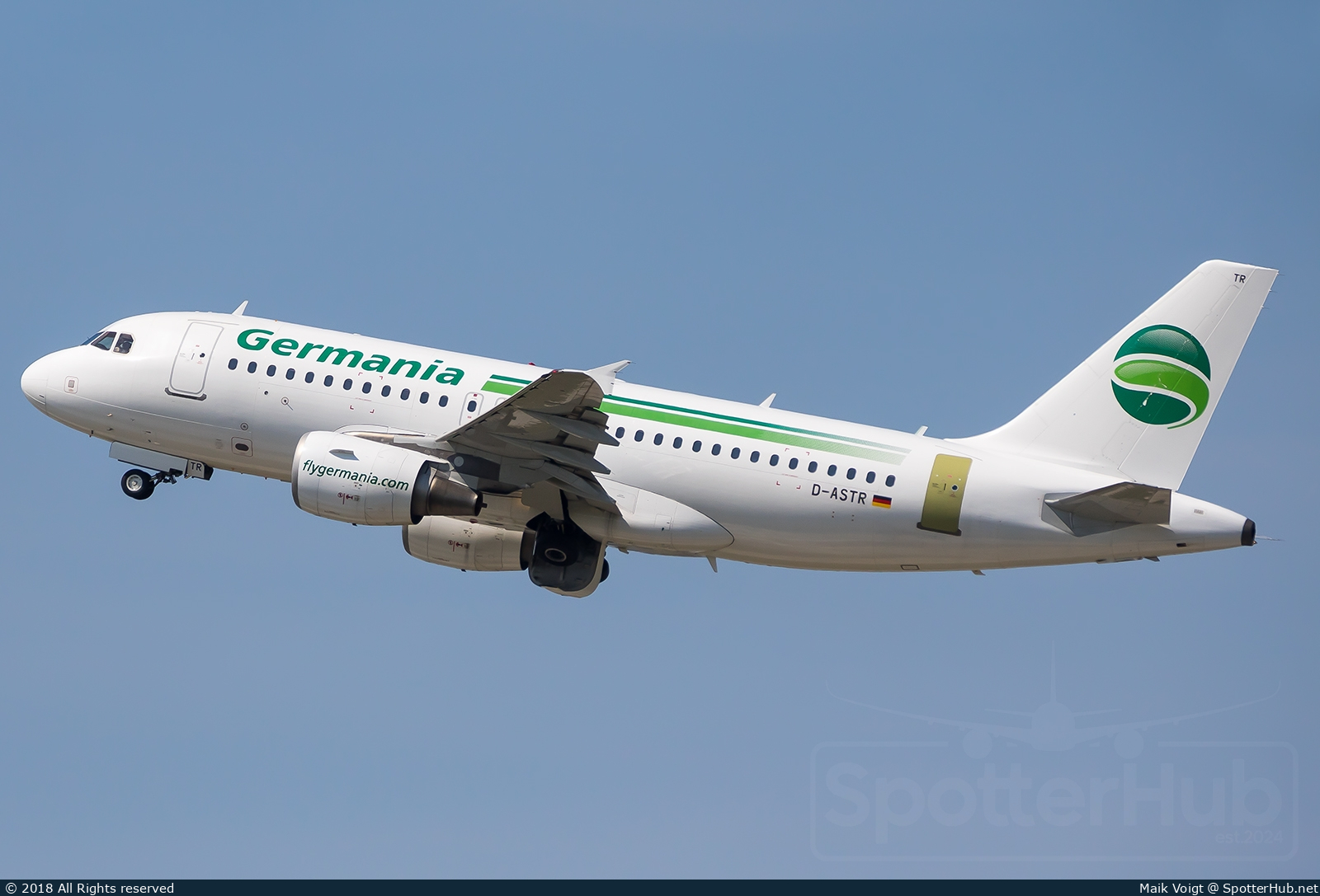 Photo of D-ASTR - Airbus A319-112 operated by Germania