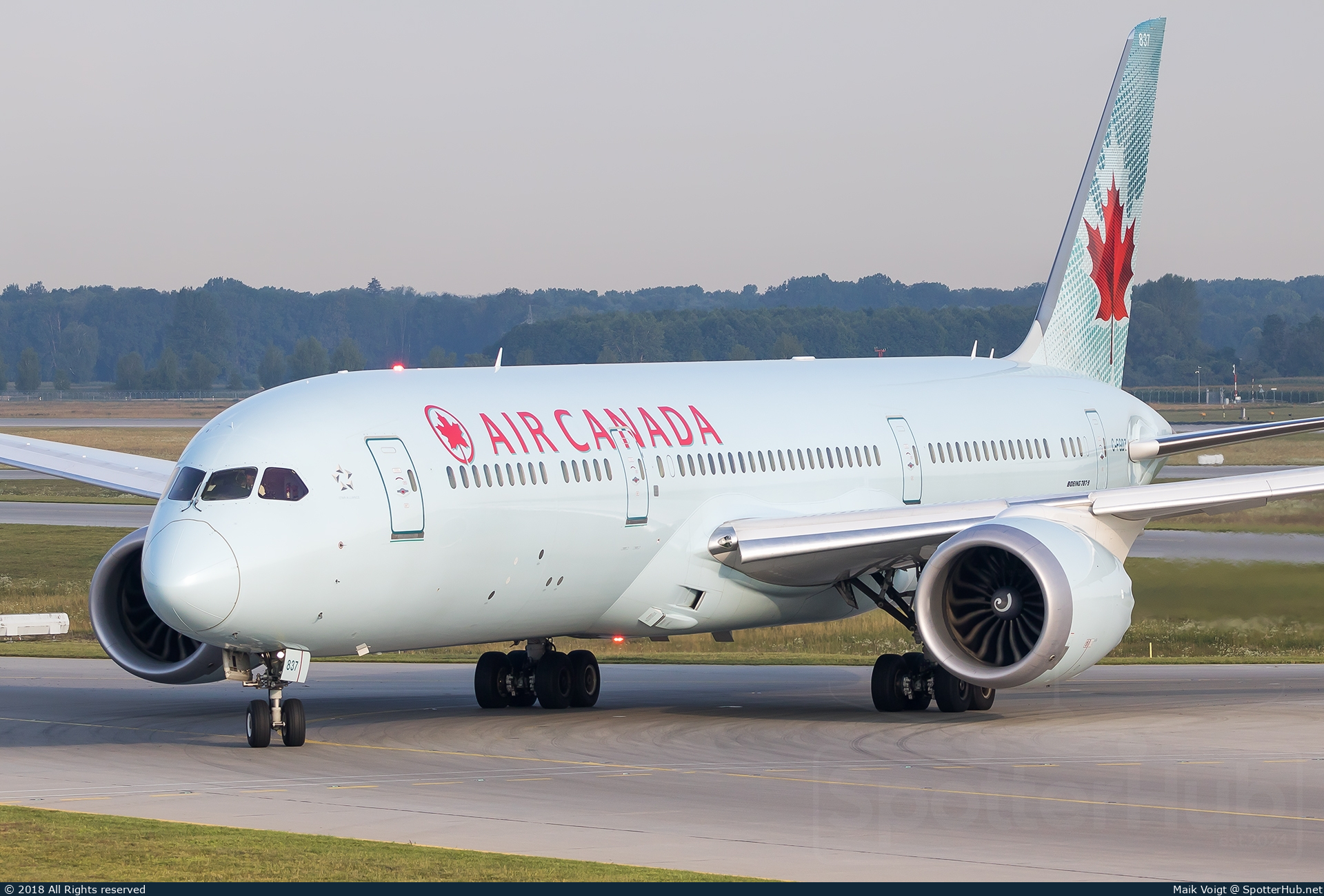 Photo of C-FGDZ - Boeing 787-9 Dreamliner operated by Air Canada
