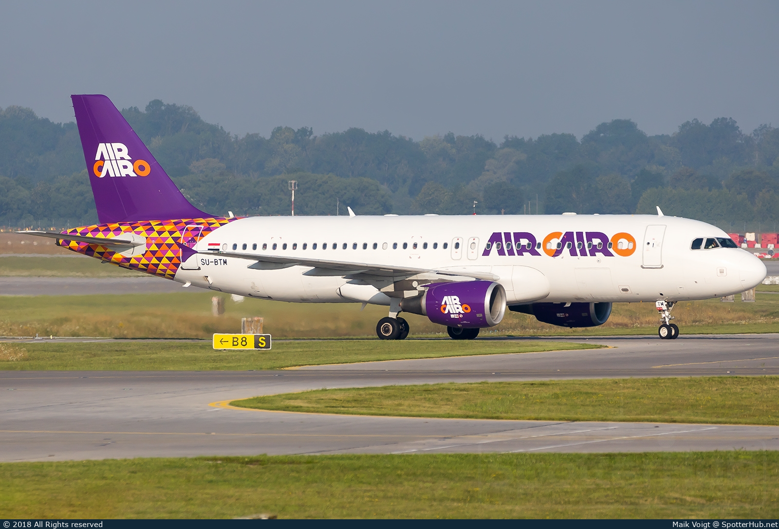 Photo of SU-BTM - Airbus A320-214 operated by Air Cairo