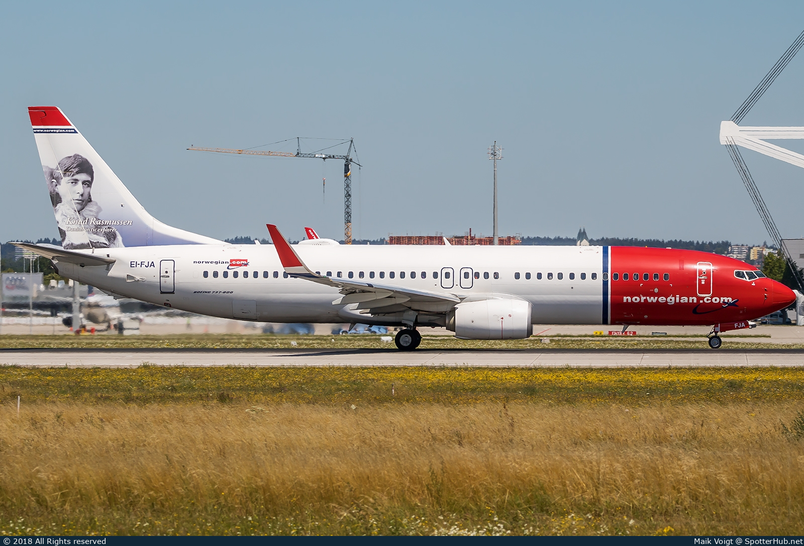 Photo of EI-FJA - Boeing 737-8JP operated by Norwegian Air International