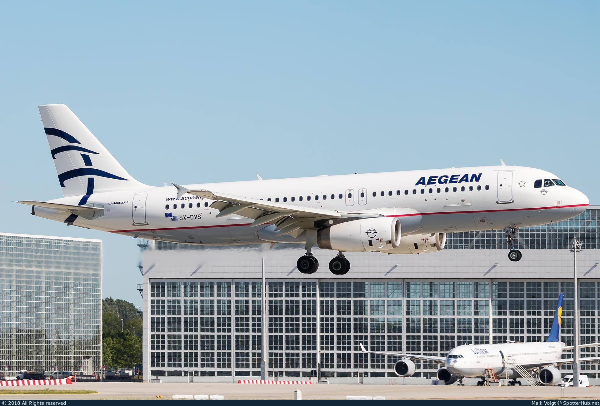 Photo of SX-DVS - Airbus A320-232 operated by Aegean Airlines