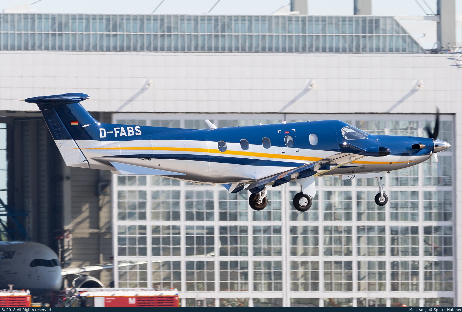 Photo of D-FABS - Pilatus PC-12 NG operated by Private