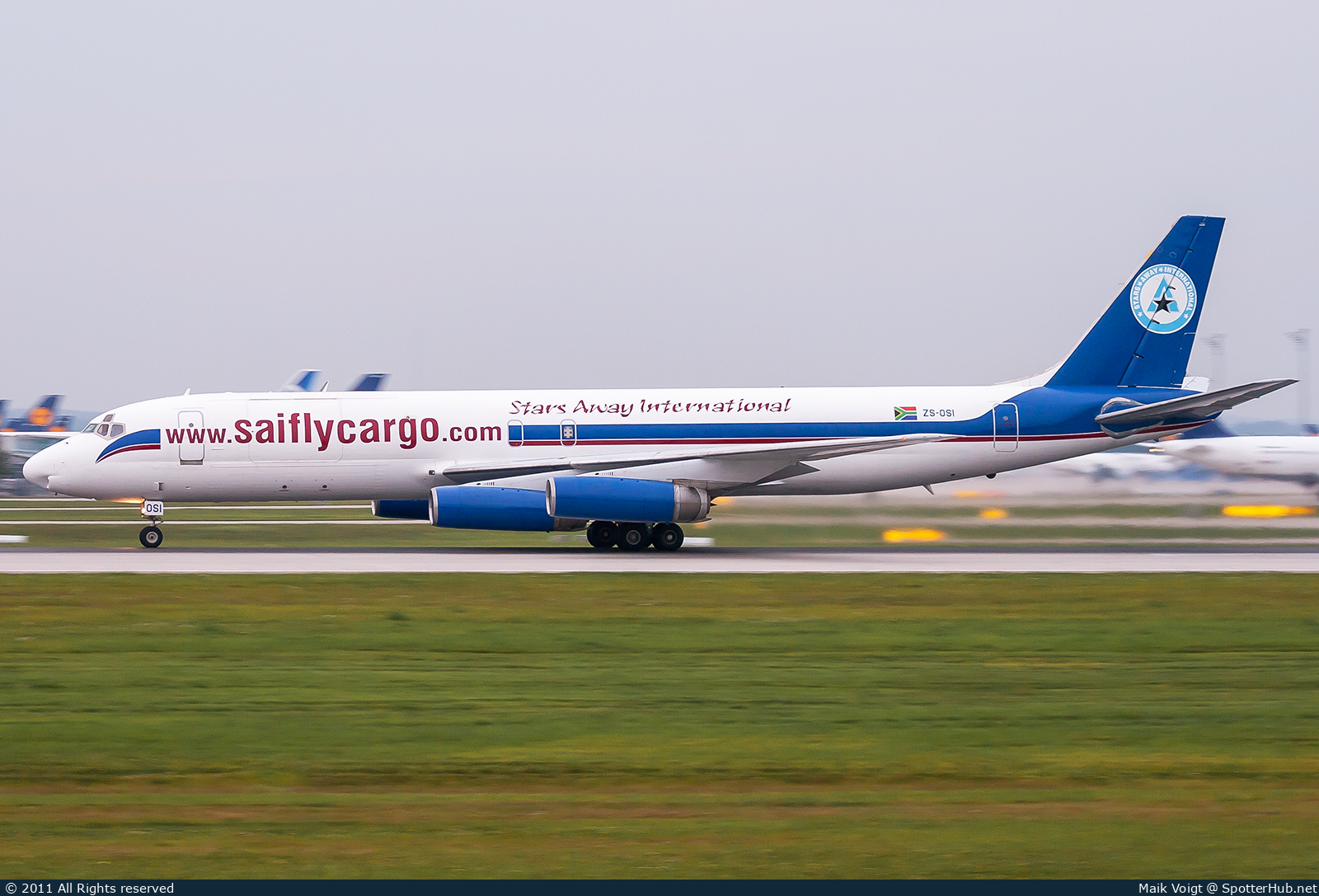 Photo of ZS-OSI - Douglas DC-8-62H(F) operated by Stars Away International