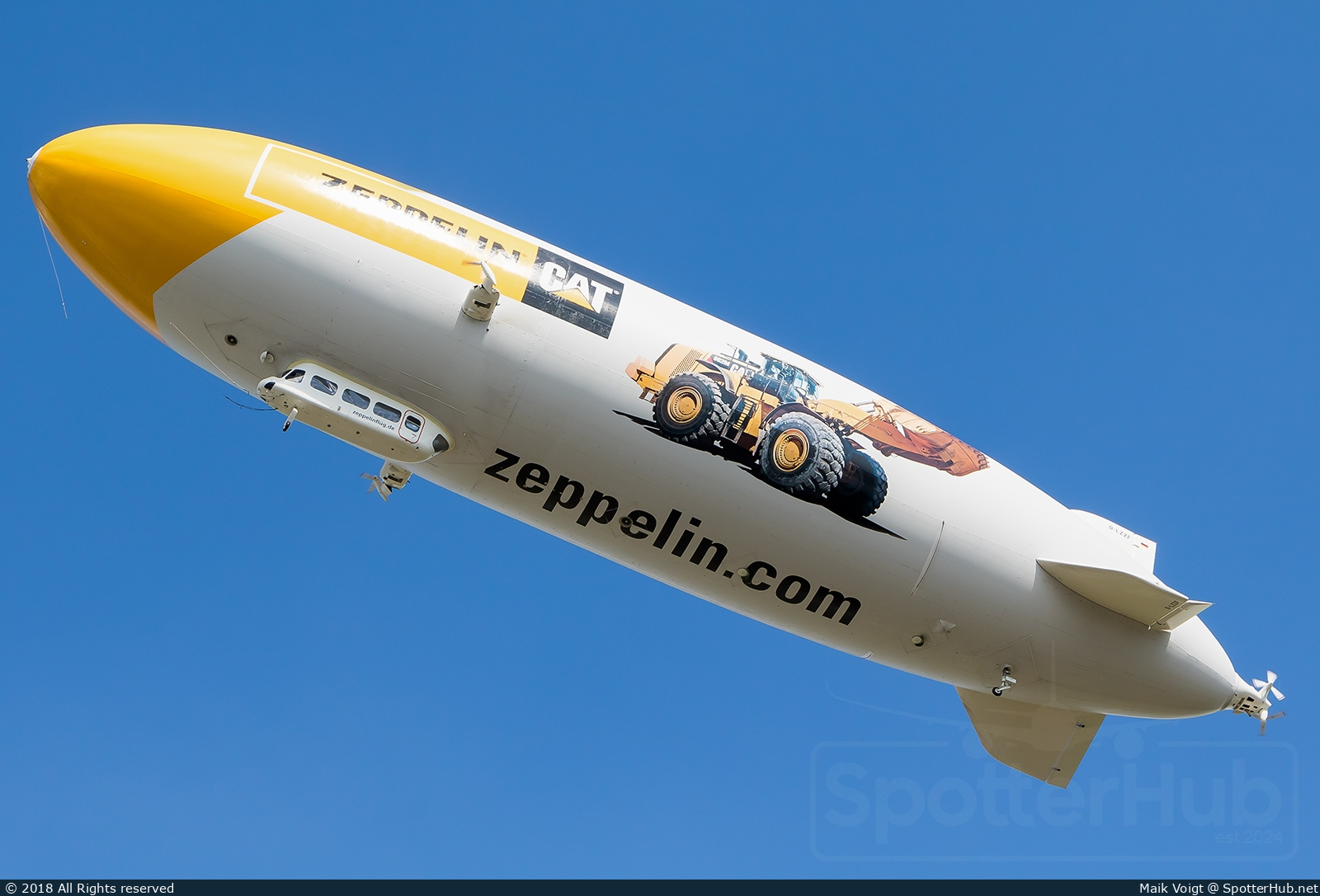 Photo of D-LZZF - Zeppelin NT operated by Deutsche Zeppelin-Reederei