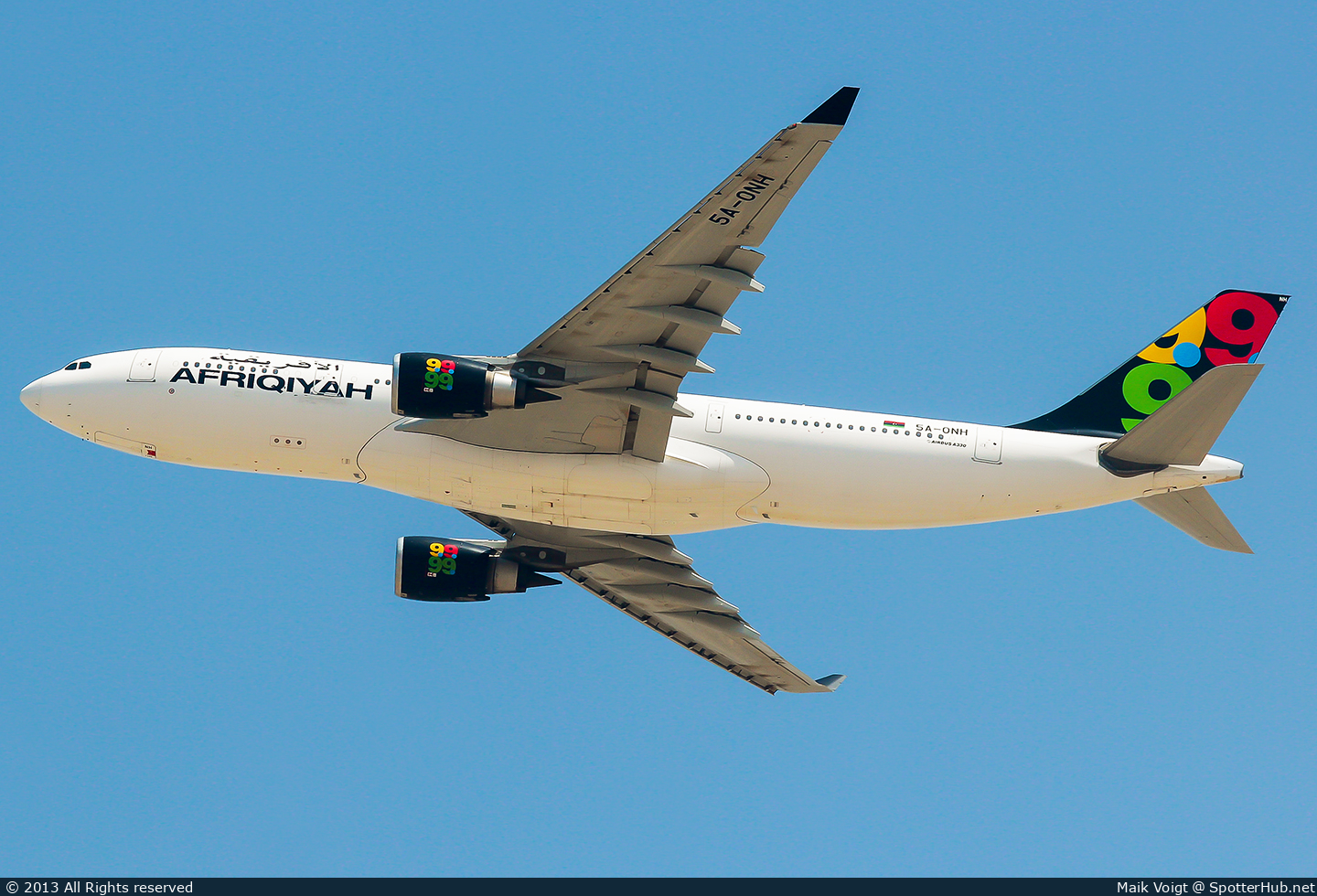 Photo of 5A-ONH - Airbus A330-202 operated by Afriqiyah Airways