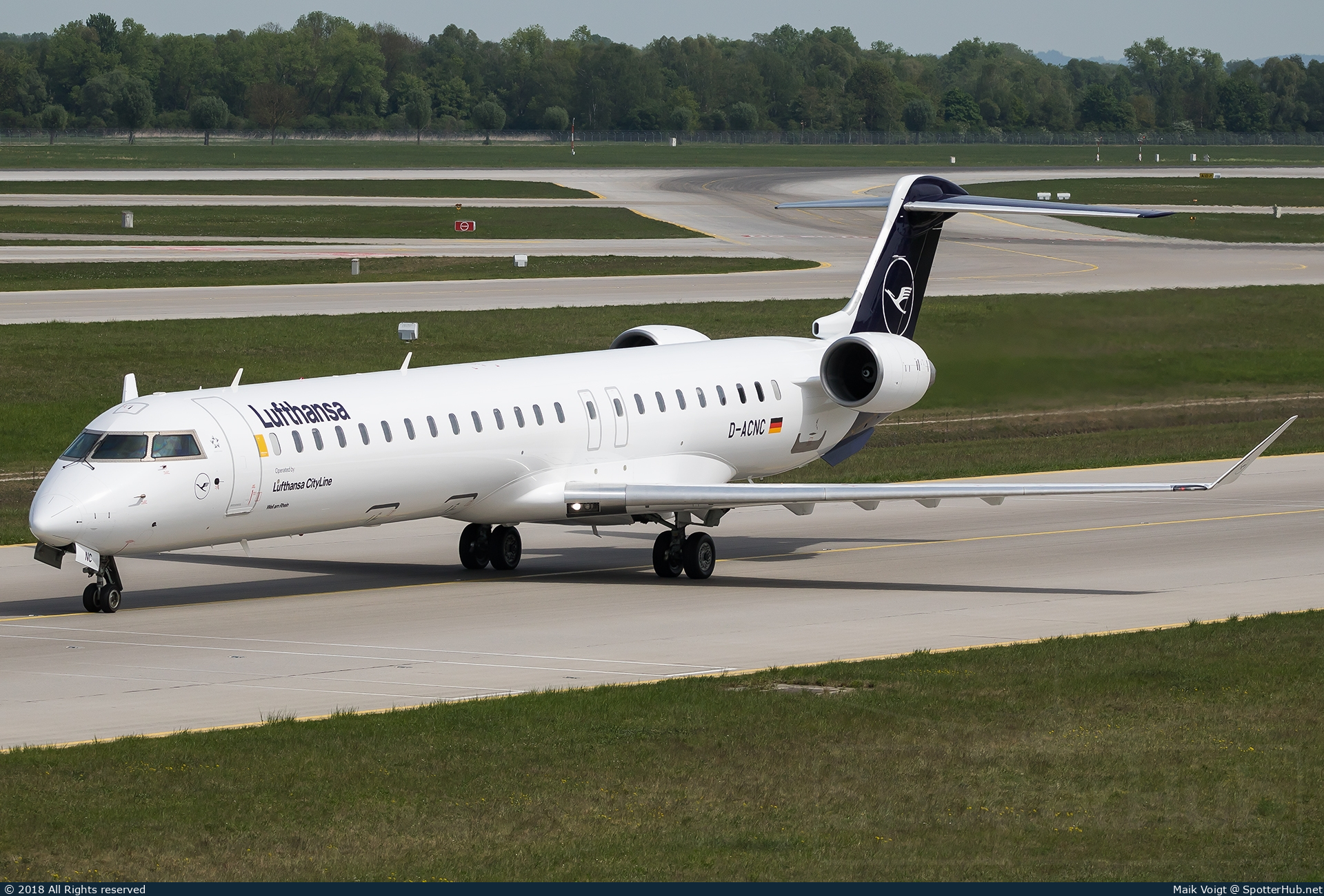 Photo of D-ACNC - Bombardier CRJ-900LR operated by Lufthansa CityLine