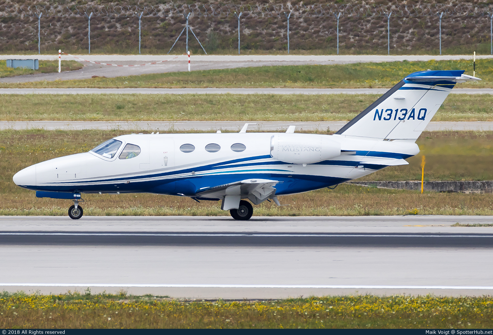 Photo of N313AQ - Cessna 510 Citation Mustang operated by Private
