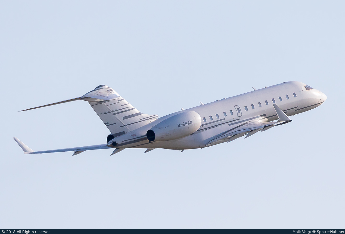 Photo of M-GRAN - Bombardier Global 5000 operated by Private