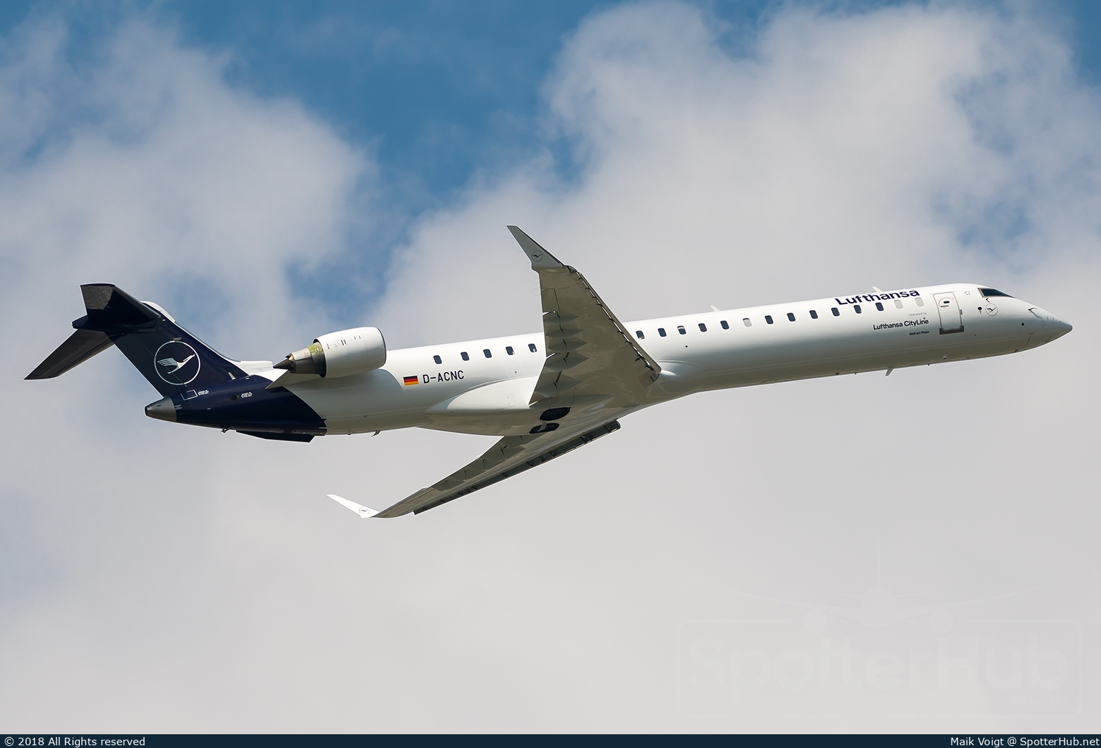 Photo of D-ACNC - Bombardier CRJ-900LR operated by Lufthansa CityLine