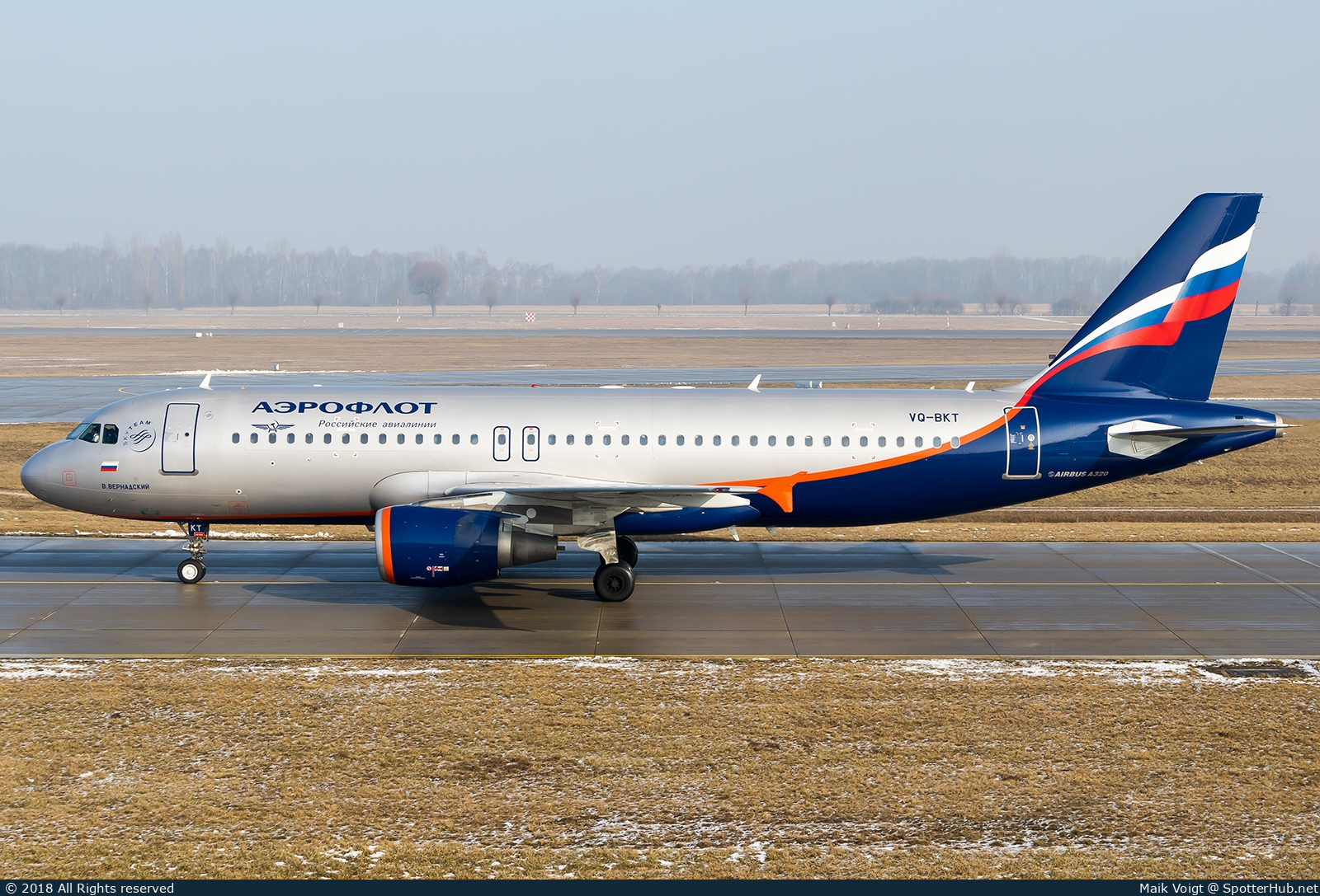 Photo of VQ-BKT - Airbus A320-214 operated by Aeroflot