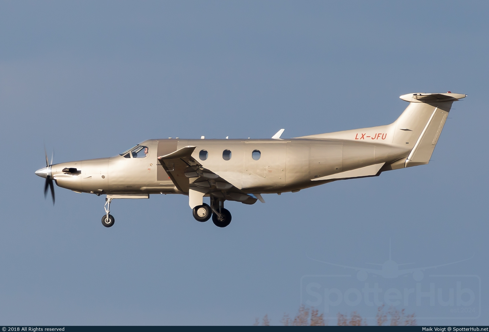 Photo of LX-JFU - Pilatus PC-12 NG operated by Jetfly Aviation
