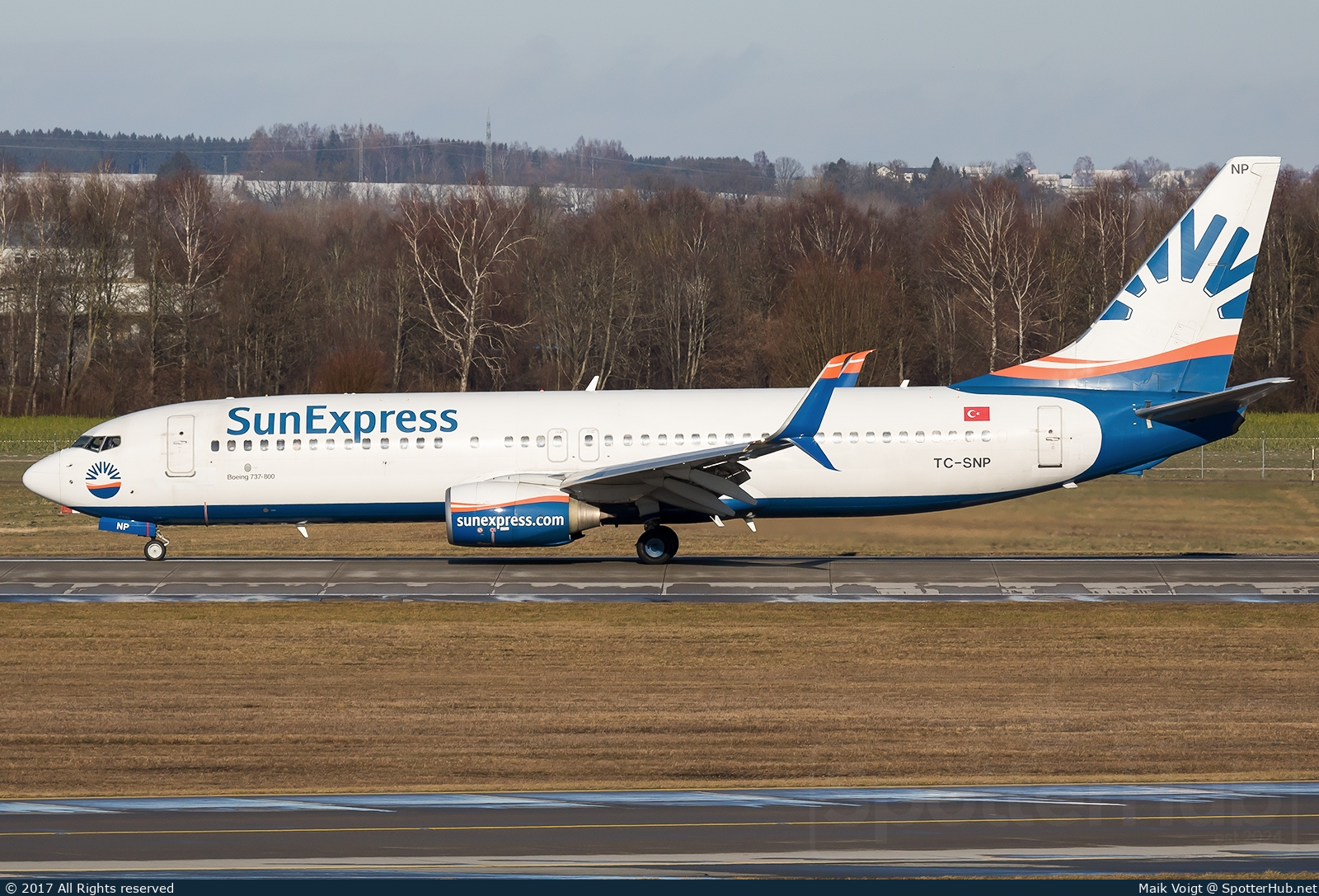Photo of TC-SNP - Boeing 737-8HC operated by SunExpress