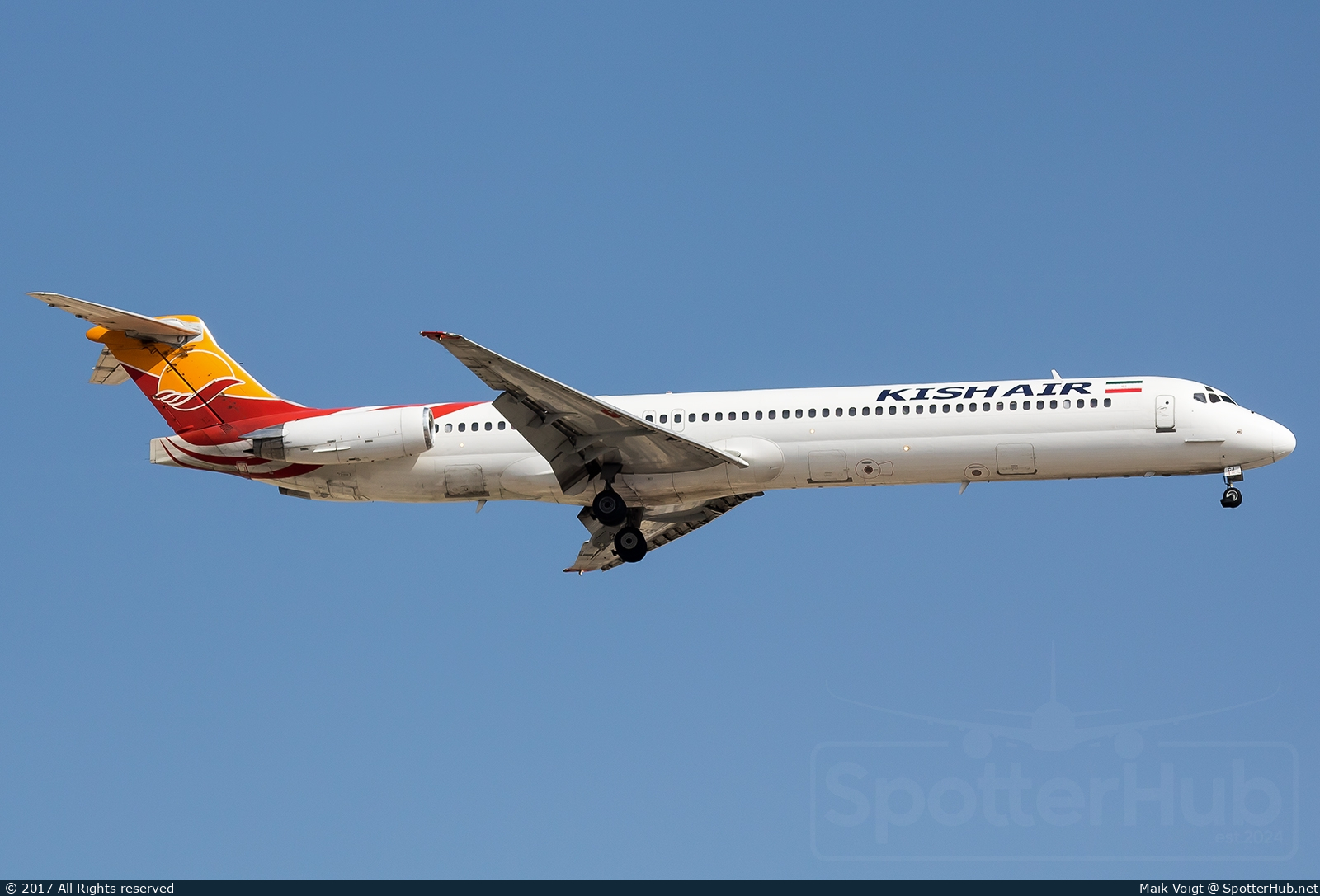 Photo of EP-LCJ - McDonnell Douglas MD-82 operated by Kish Air
