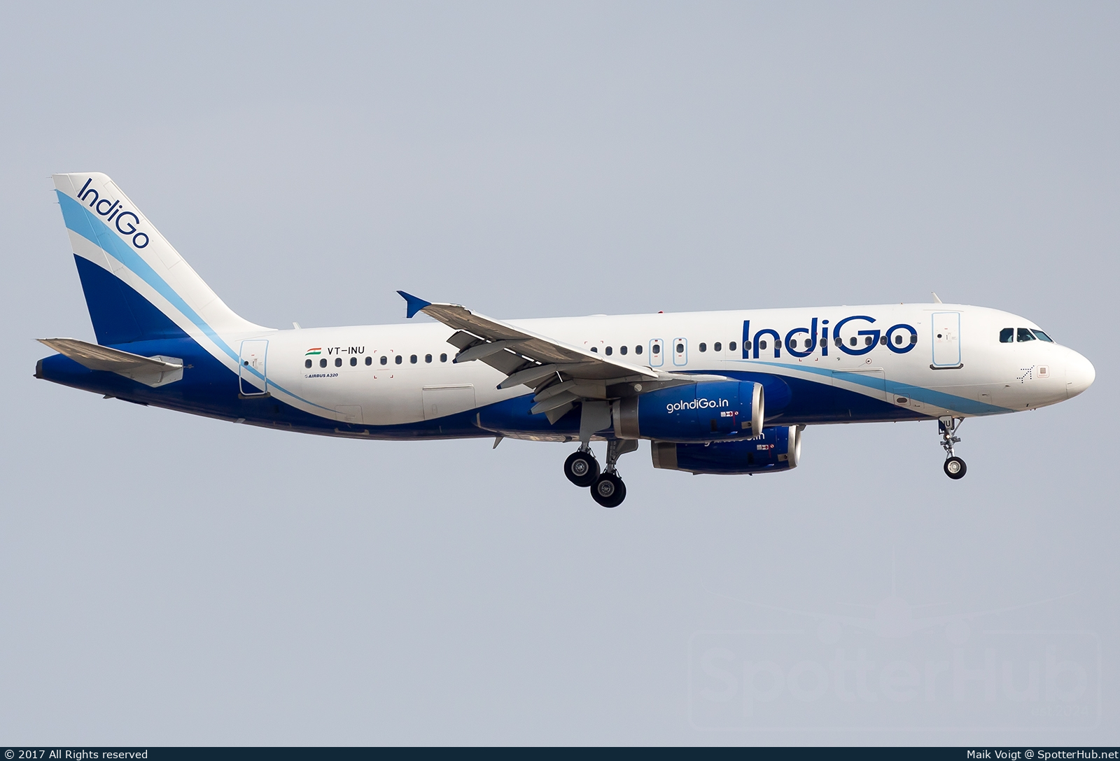 Photo of VT-INU - Airbus A320-232 operated by IndiGo