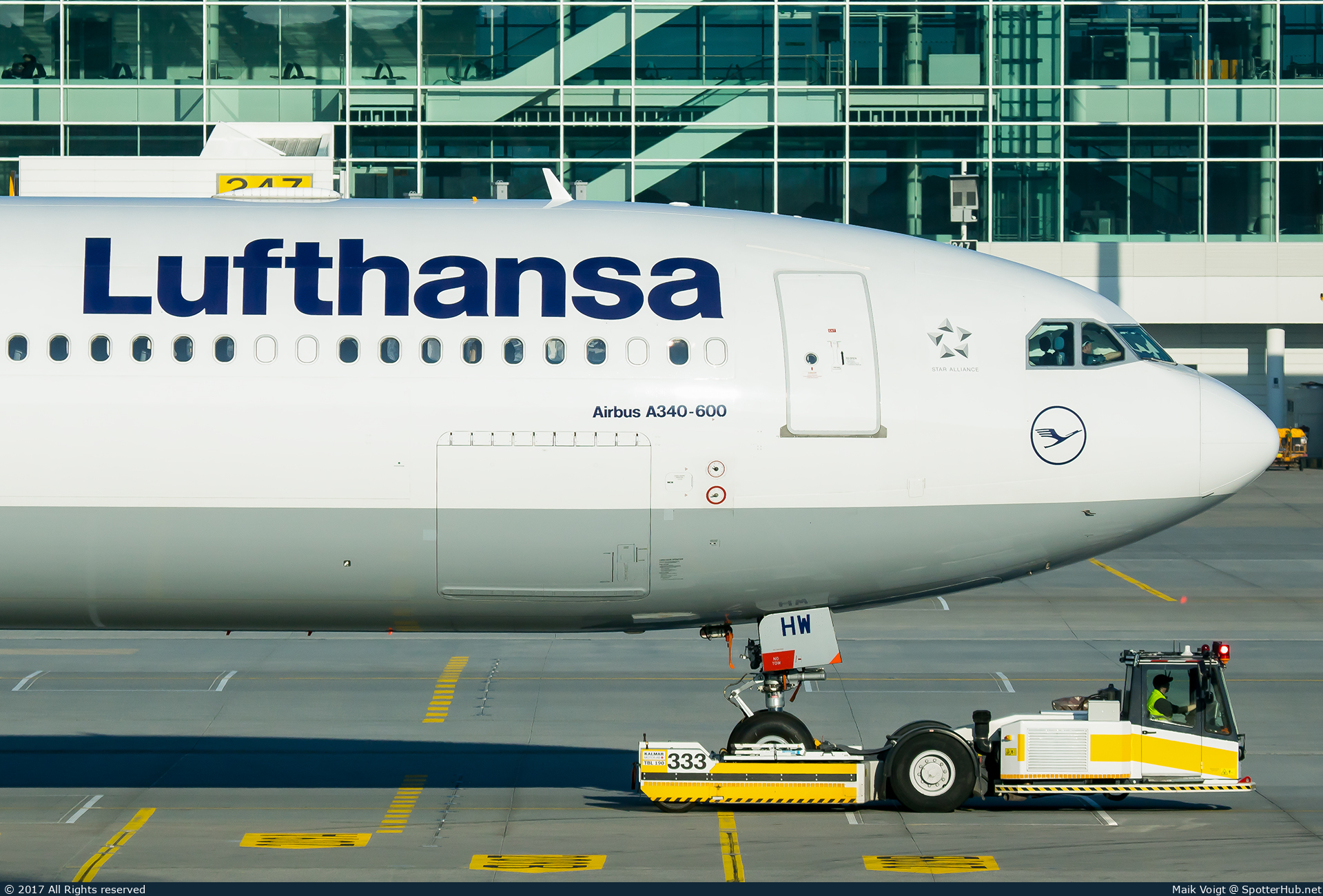 Photo of D-AIHW - Airbus A340-642 operated by Lufthansa
