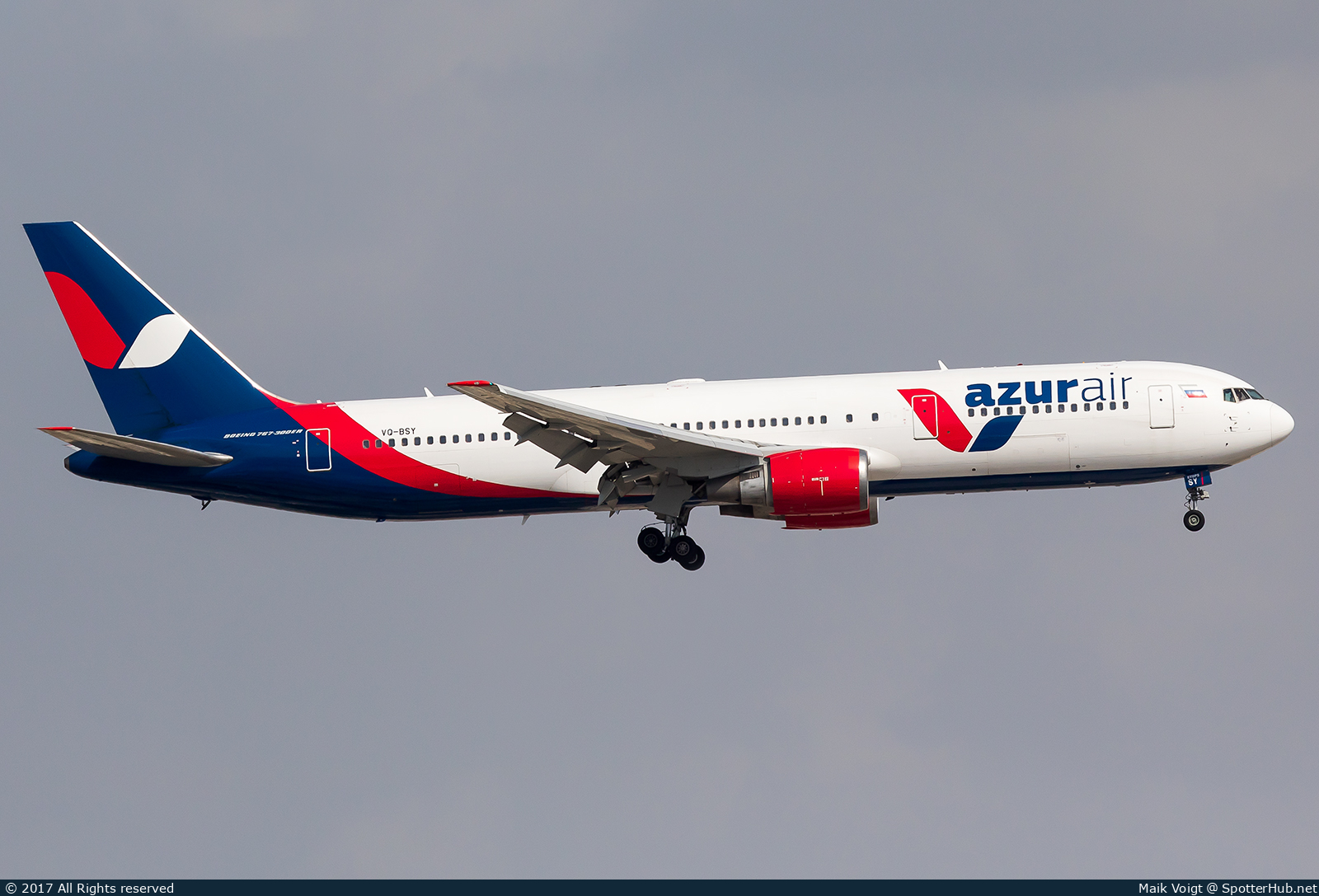 Photo of VQ-BSY - Boeing 767-306(ER) operated by Azur Air
