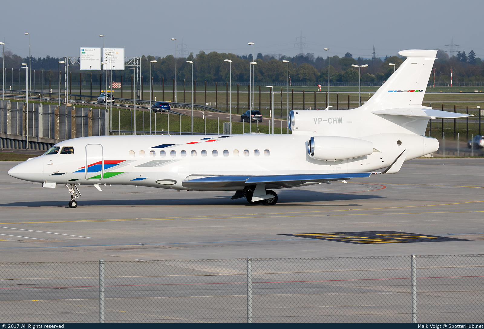Photo of VP-CHW - Dassault Falcon 7X operated by Volkswagen AirService