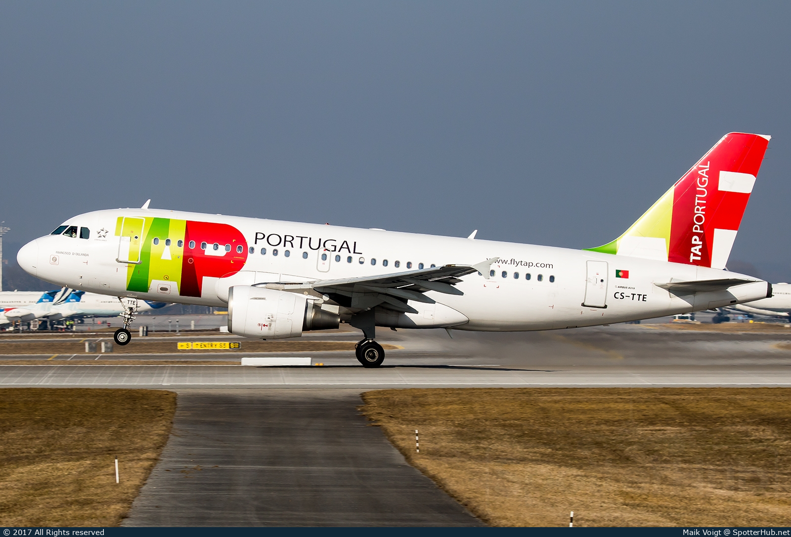 Photo of CS-TTE - Airbus A319-111 operated by TAP Air Portugal