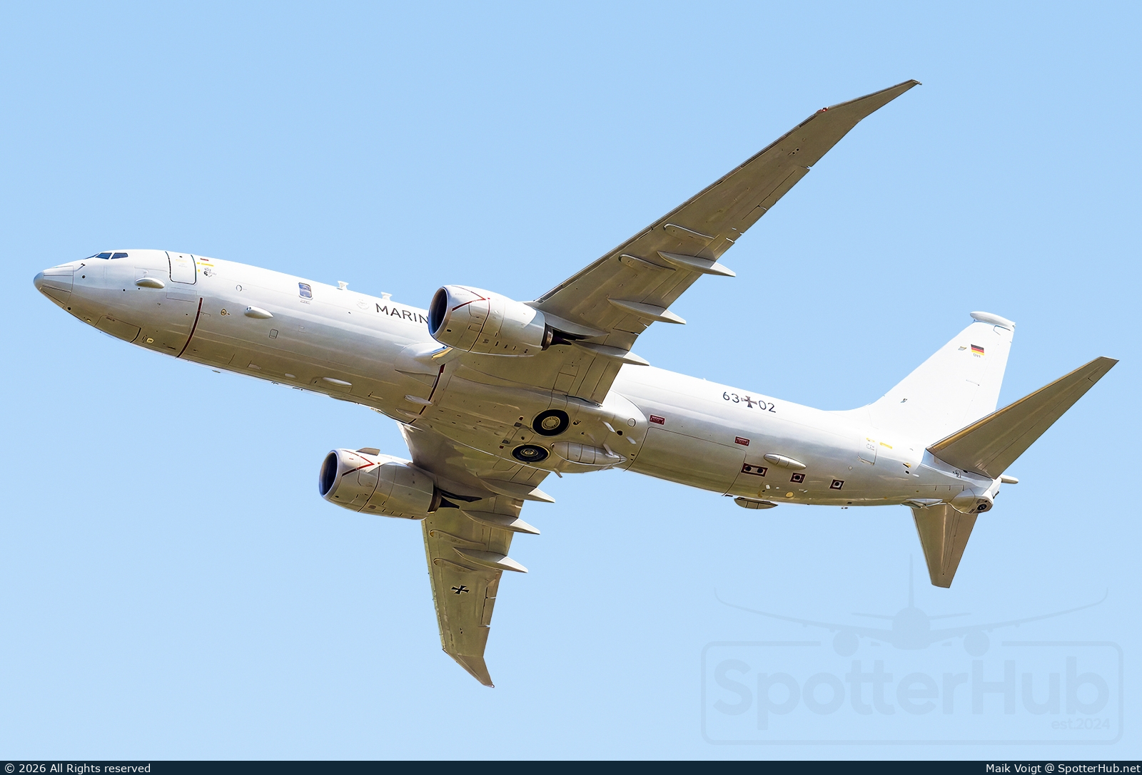 Photo of 63+02 - Boeing P-8A Poseidon operated by German Navy