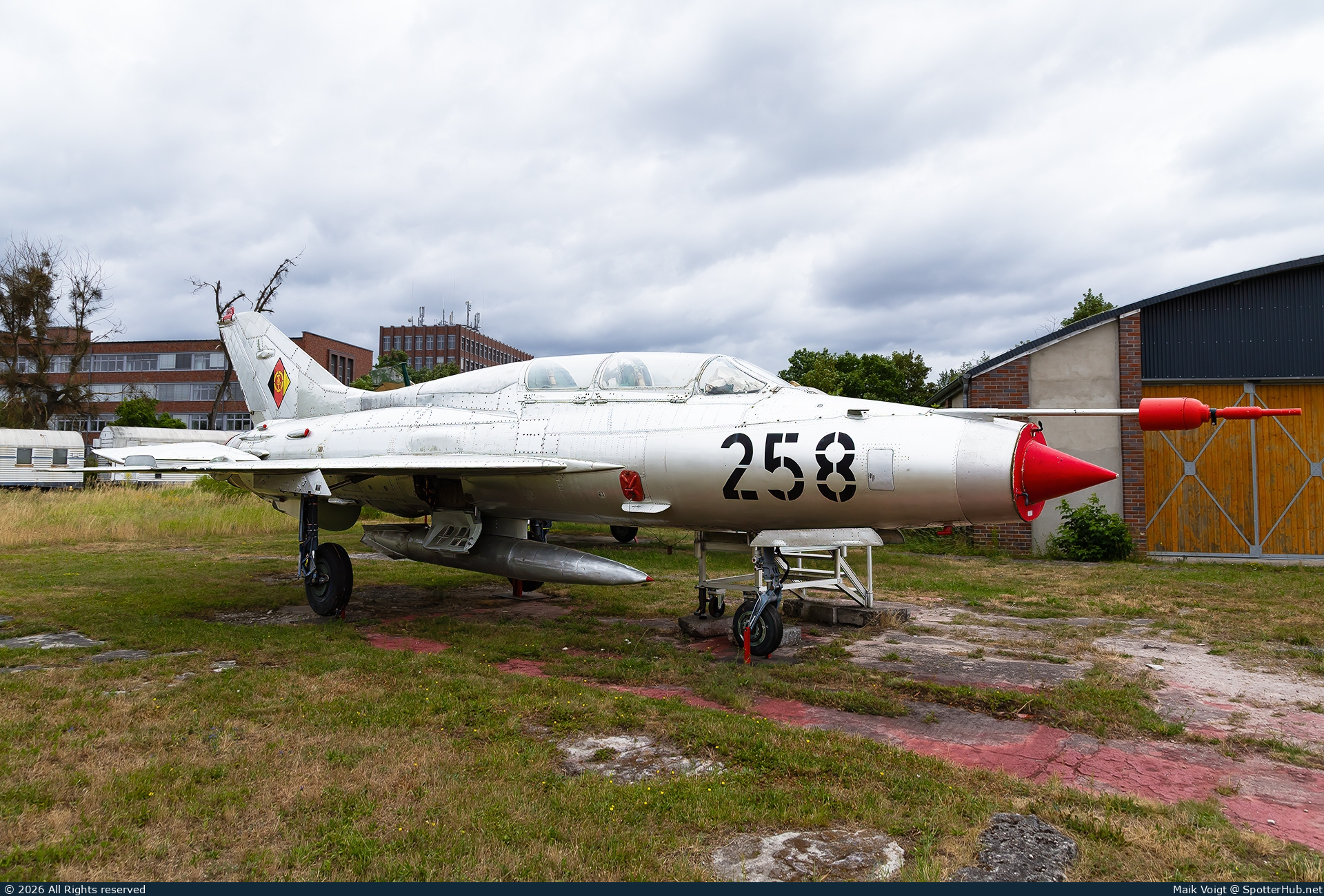 Photo of 258 - Mikoyan-Gurevich MiG-21U-400 Mongol-A operated by German Democratic Republic Air Force