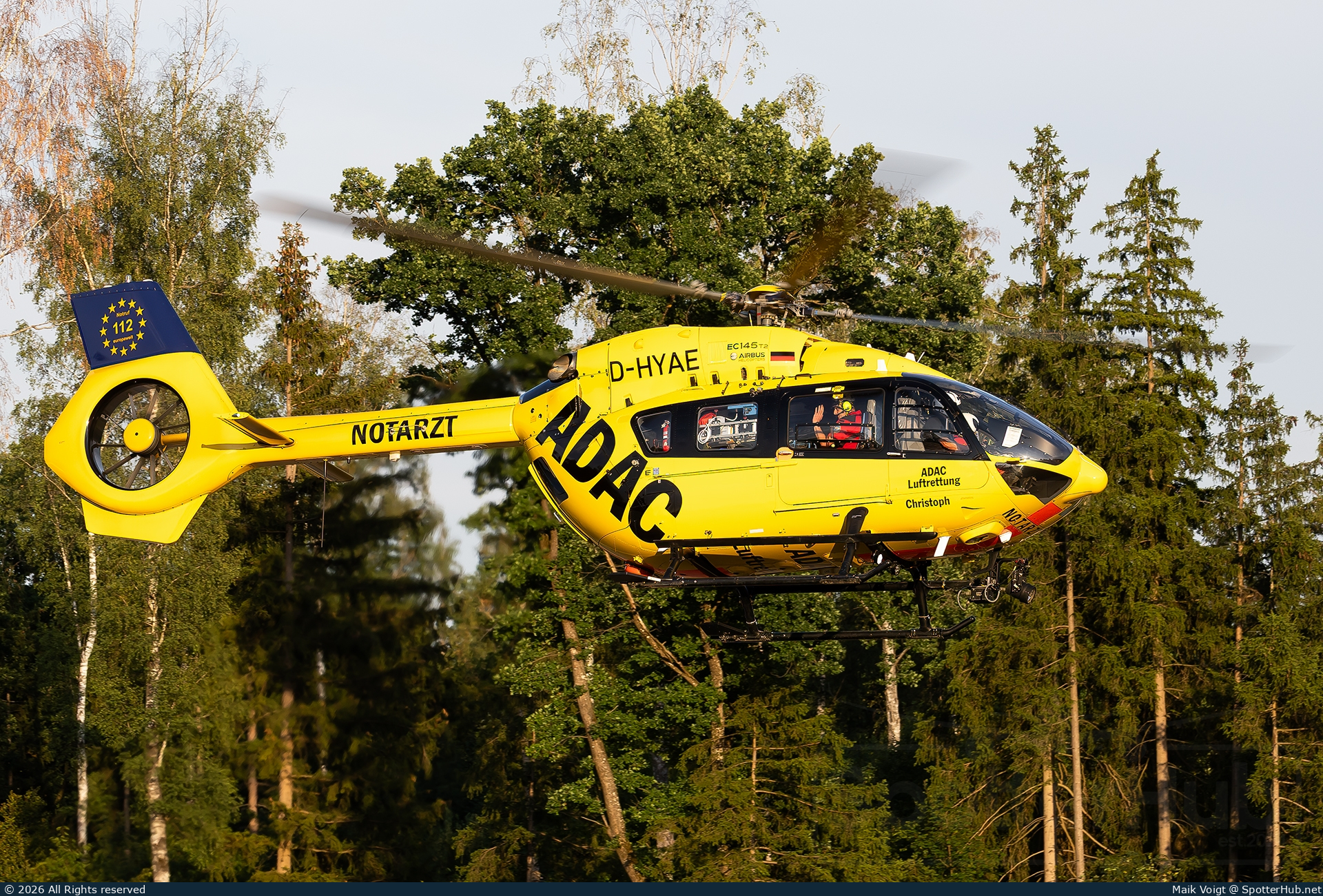 Photo of D-HYAE - Airbus Helicopters H145 operated by ADAC Luftrettung