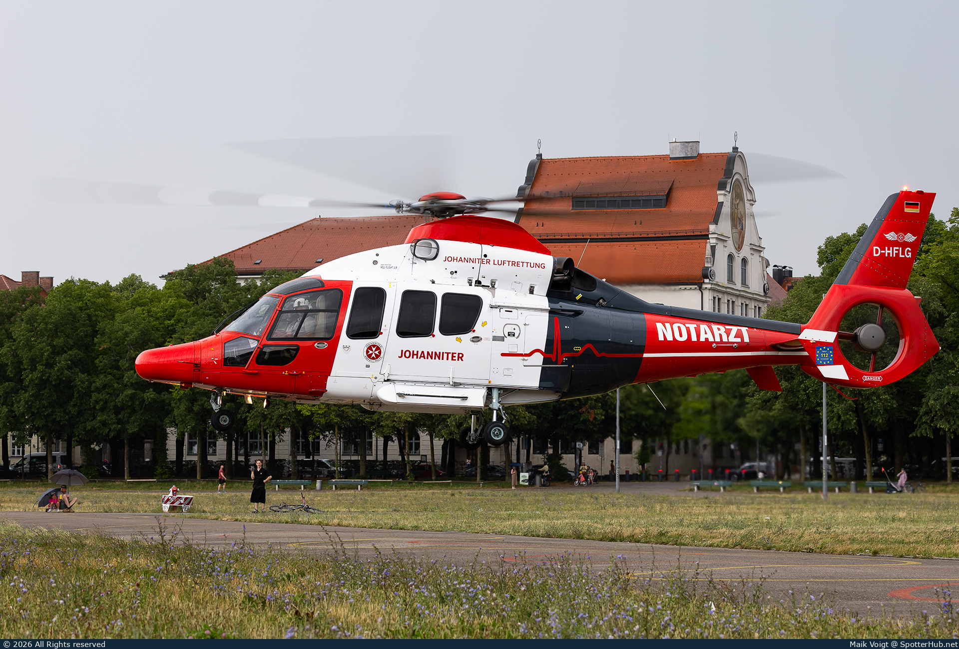 Photo of D-HFLG - Eurocopter EC155B1 Dauphin at Theresienwiese