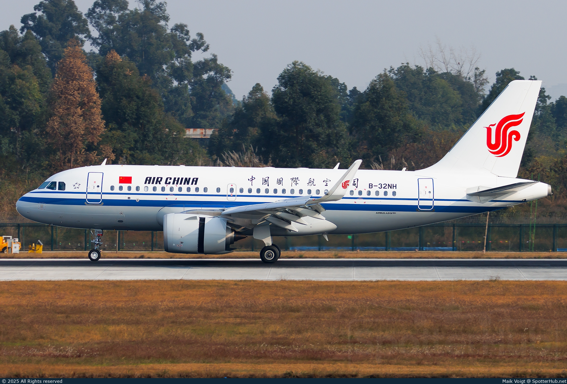 Photo of B-32NH - Airbus A319-153N operated by Air China