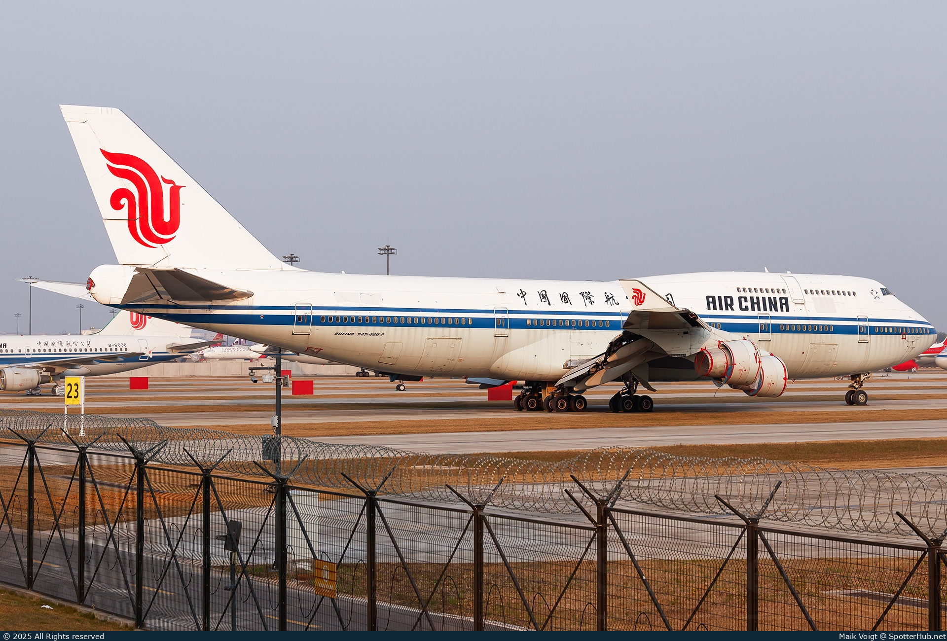 Photo of B-2445 - Boeing 747-4J6 operated by Air China