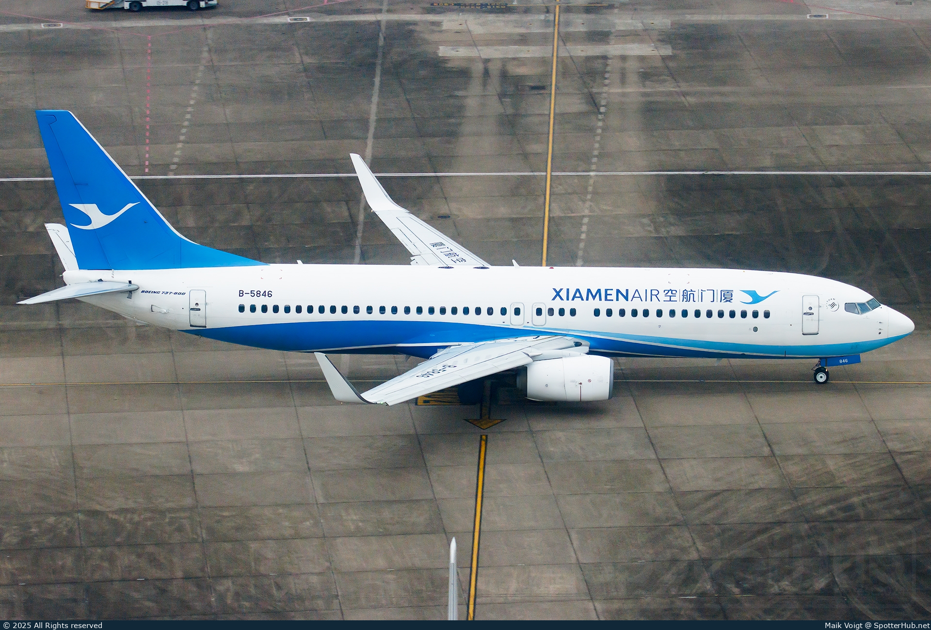 Photo of B-5846 - Boeing 737-85C operated by Xiamen Airlines