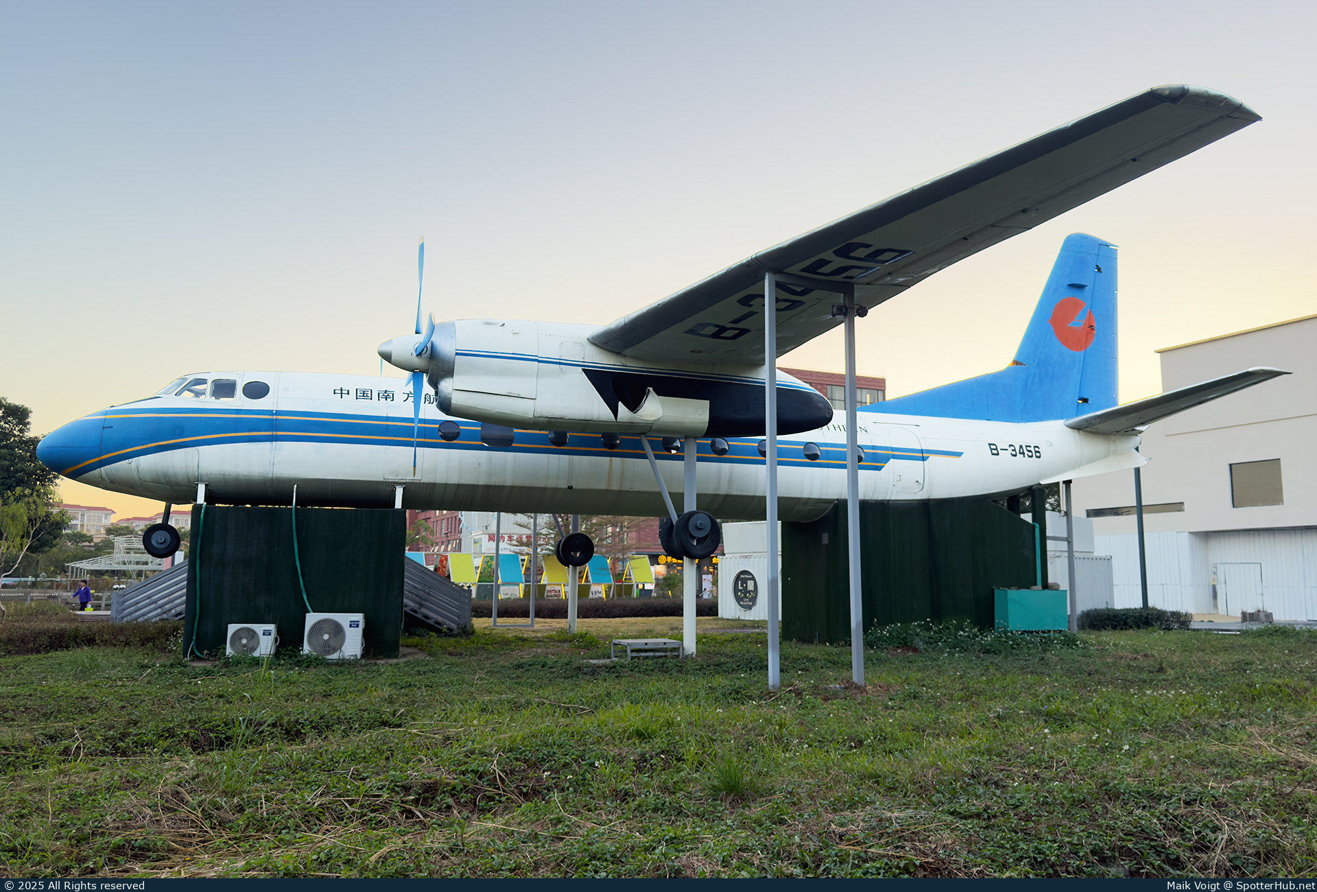Photo of B-3456 - Xi'an Y-7 operated by China Southern Airlines