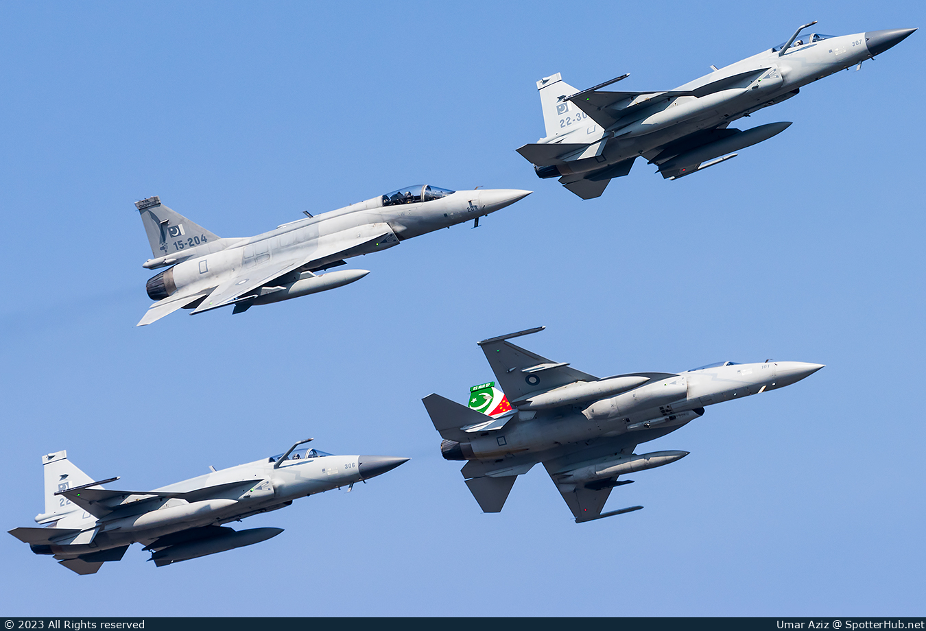 Photo of 22-307 - Chengdu JF-17 Thunder operated by Pakistan Air Force