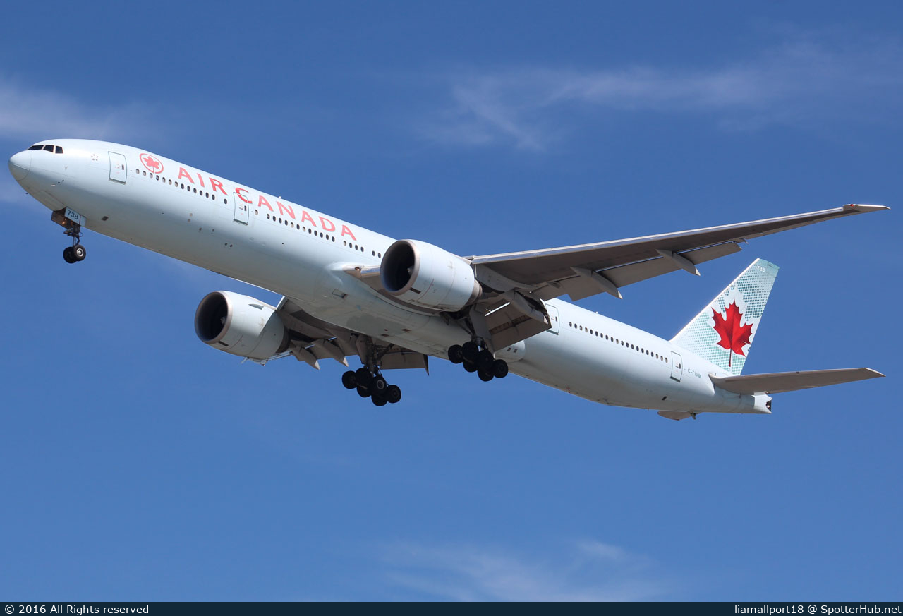 Photo of C-FIVM - Boeing 777-333(ER) operated by Air Canada