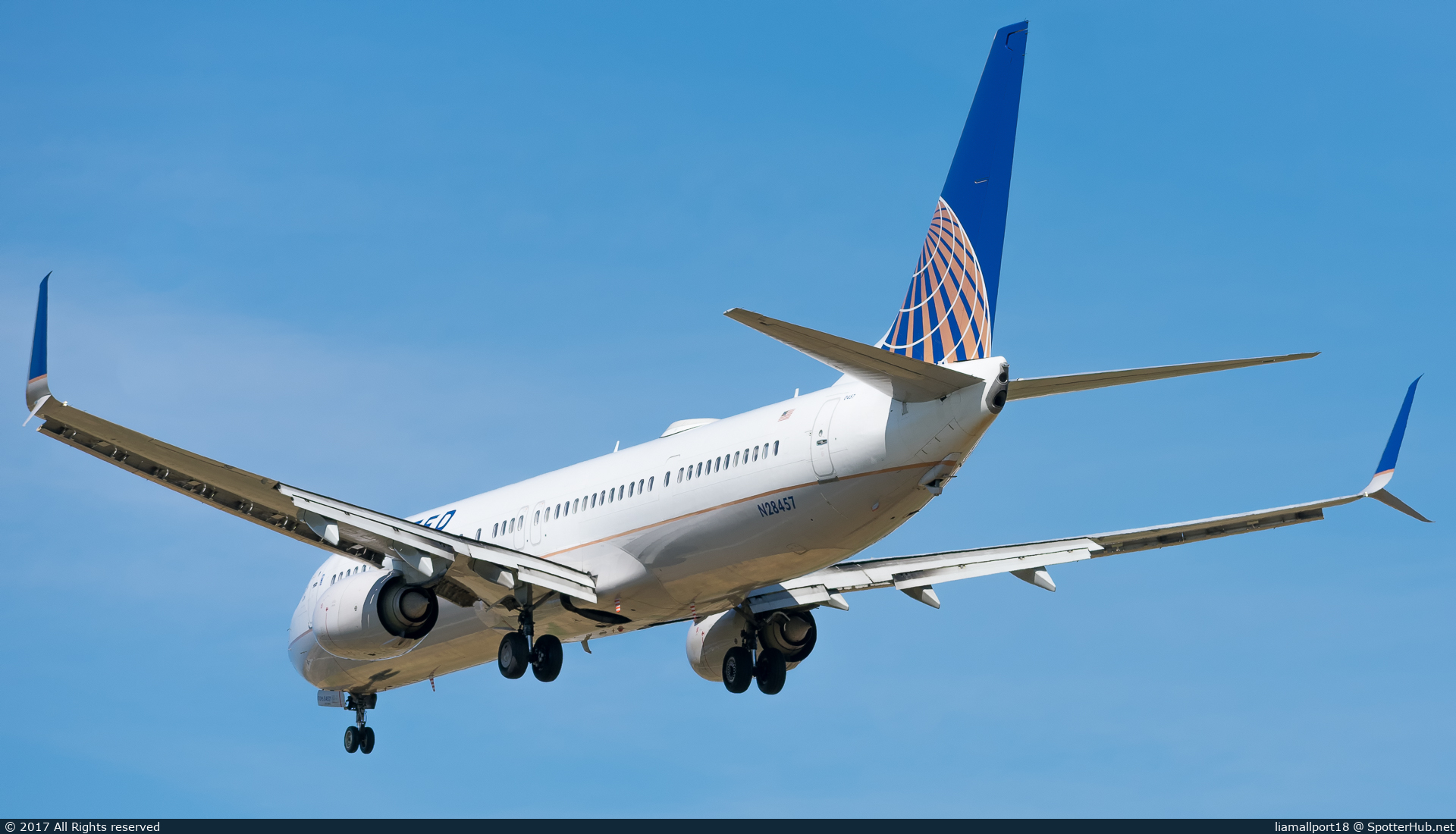 Photo of N28457 - Boeing 737-924(ER) operated by United Airlines