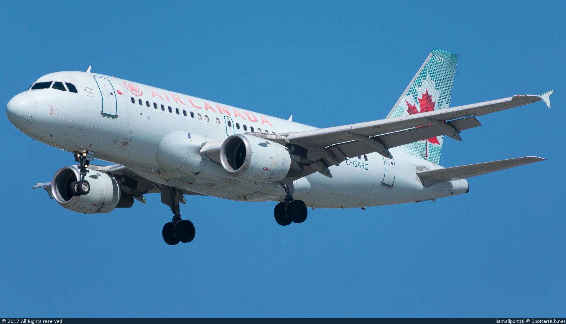 Photo of C-GARG - Airbus A319-114 operated by Air Canada