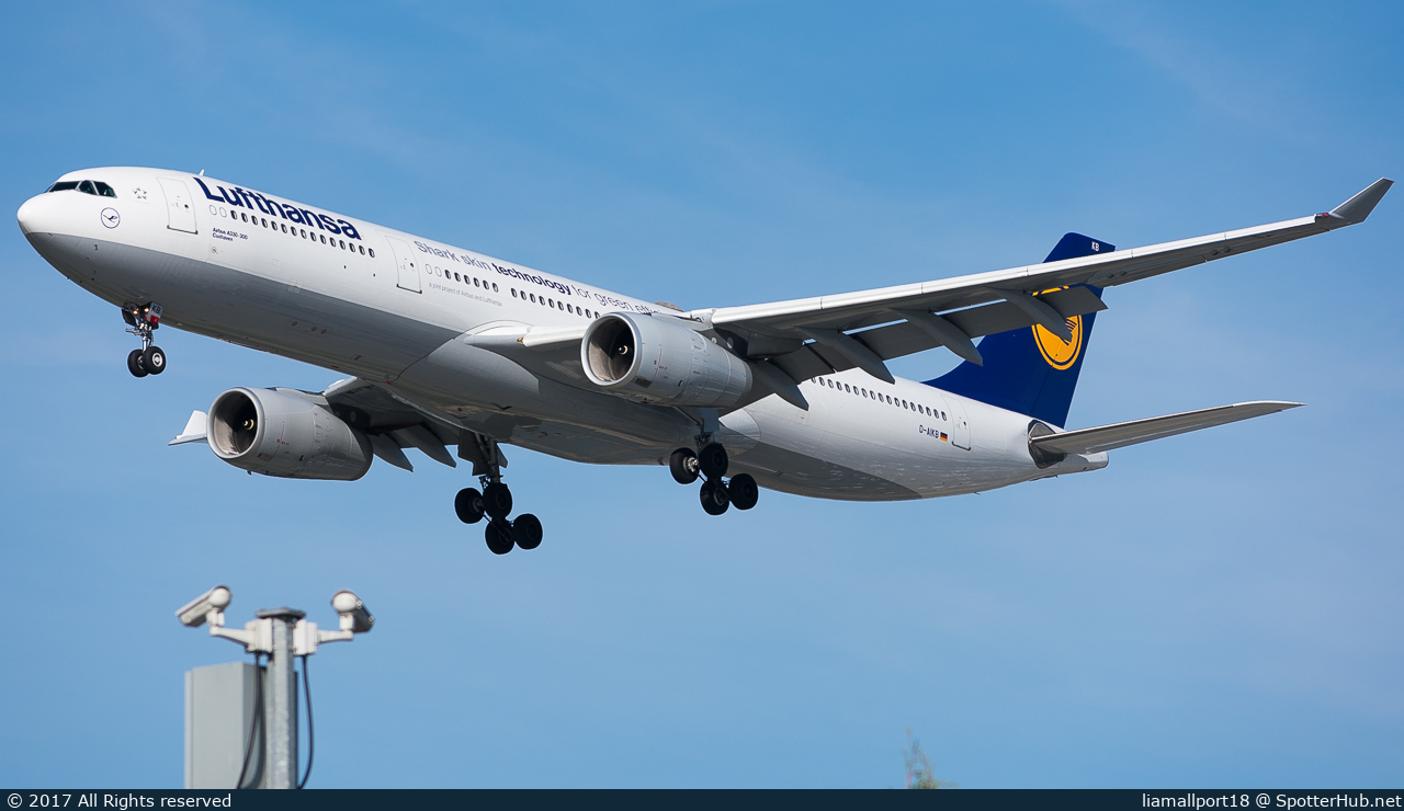 Photo of D-AIKB - Airbus A330-343 operated by Lufthansa