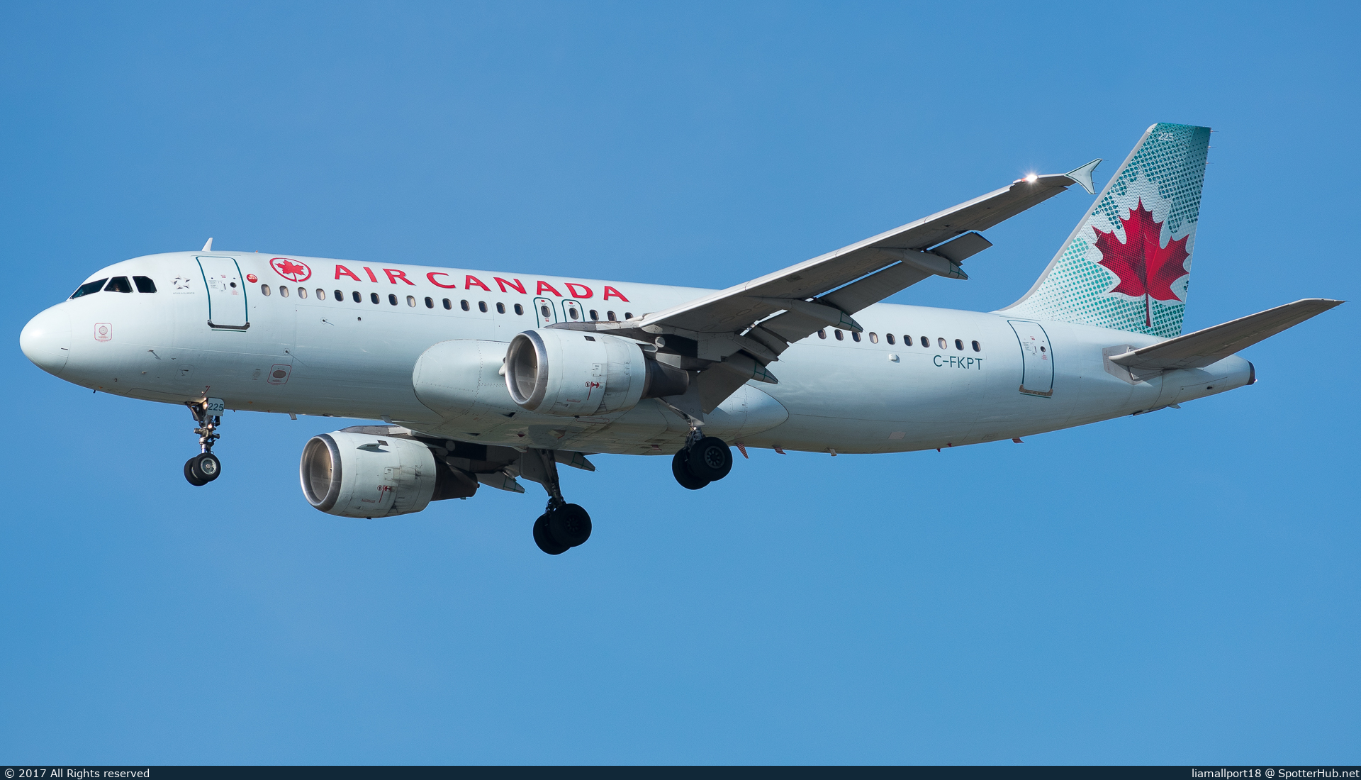 Photo of C-FKPT - Airbus A320-211 operated by Air Canada