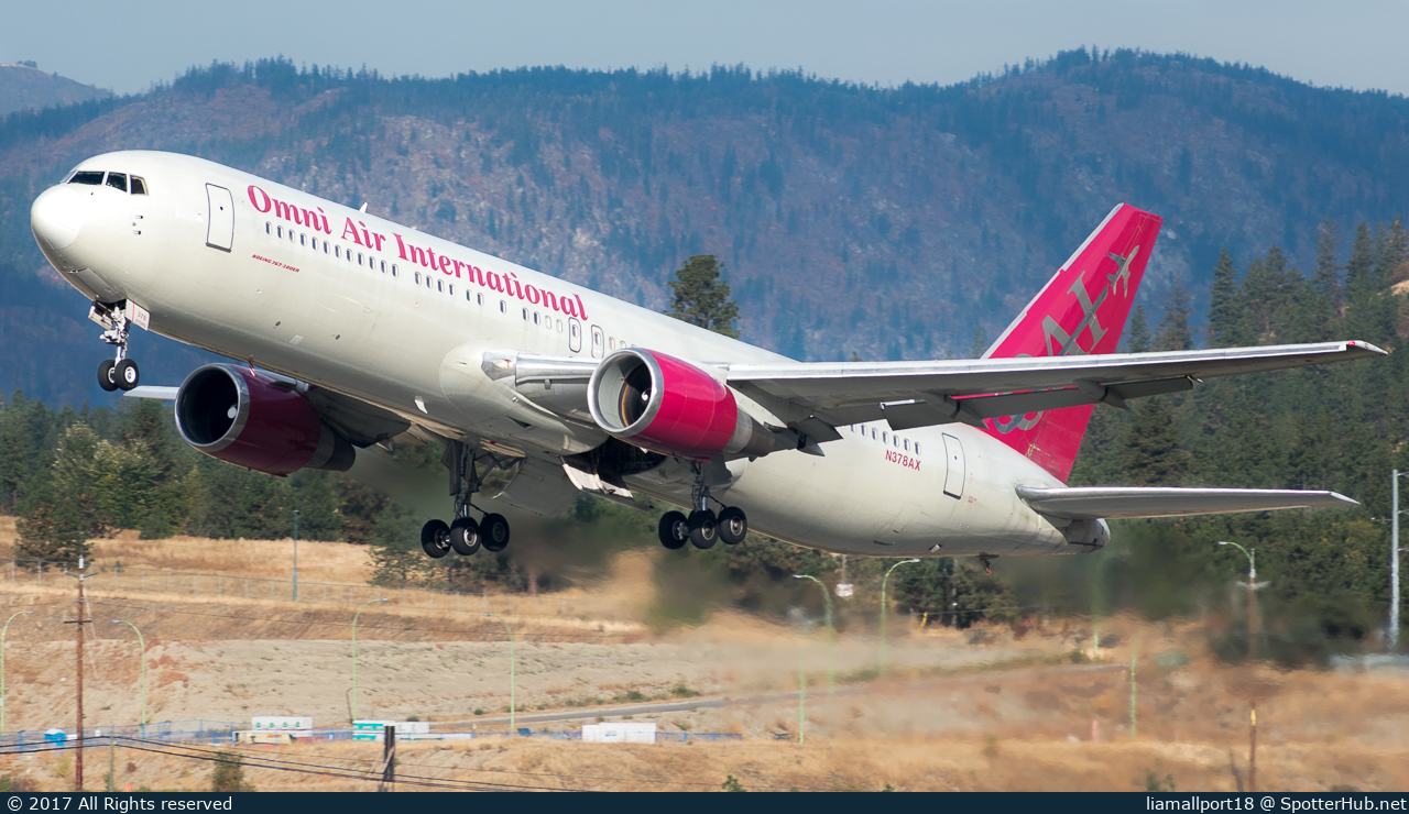 Photo of N378AX - Boeing 767-33A(ER) operated by Omni Air International