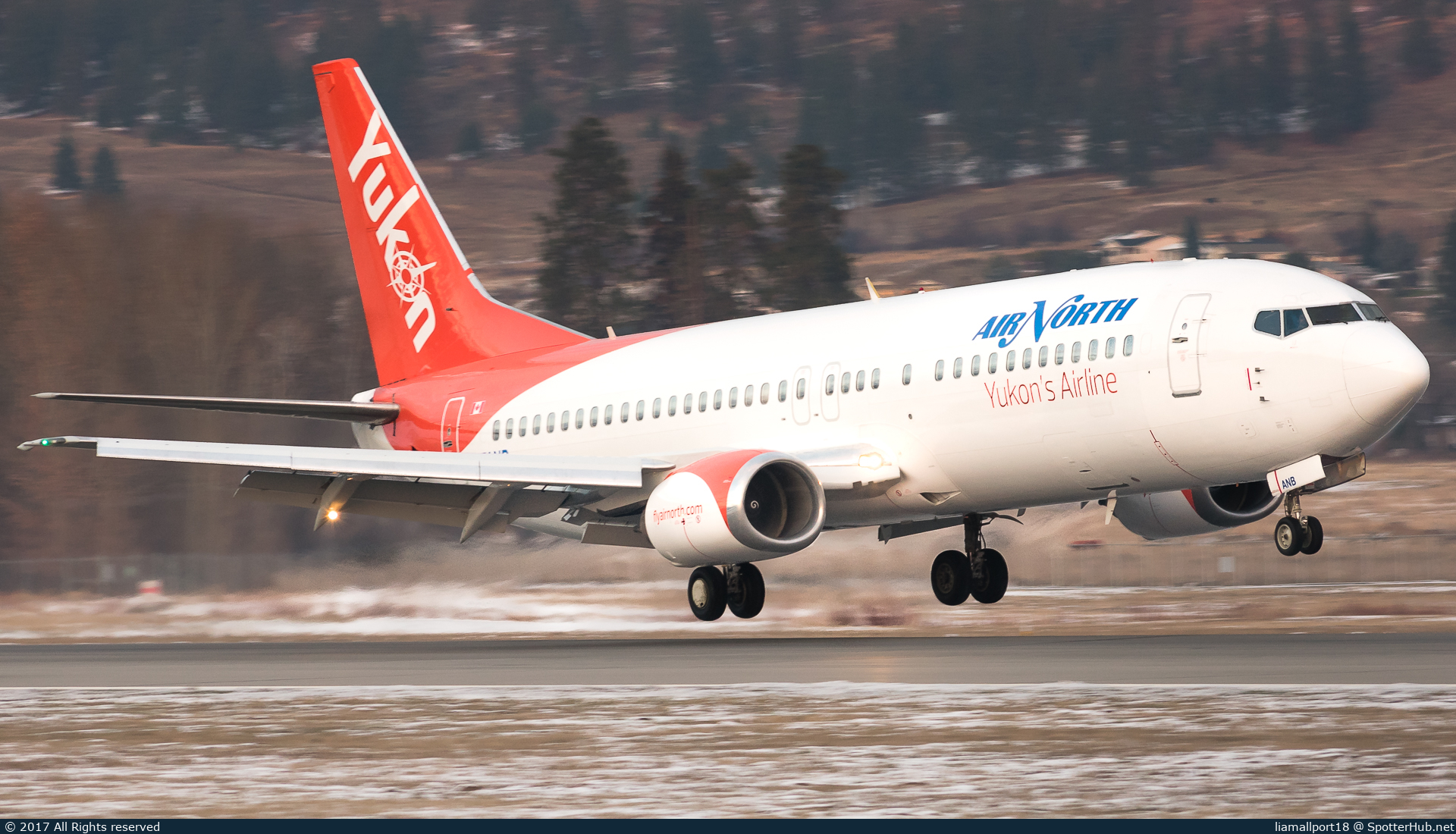 Photo of C-FANB - Boeing 737-48E operated by Air North