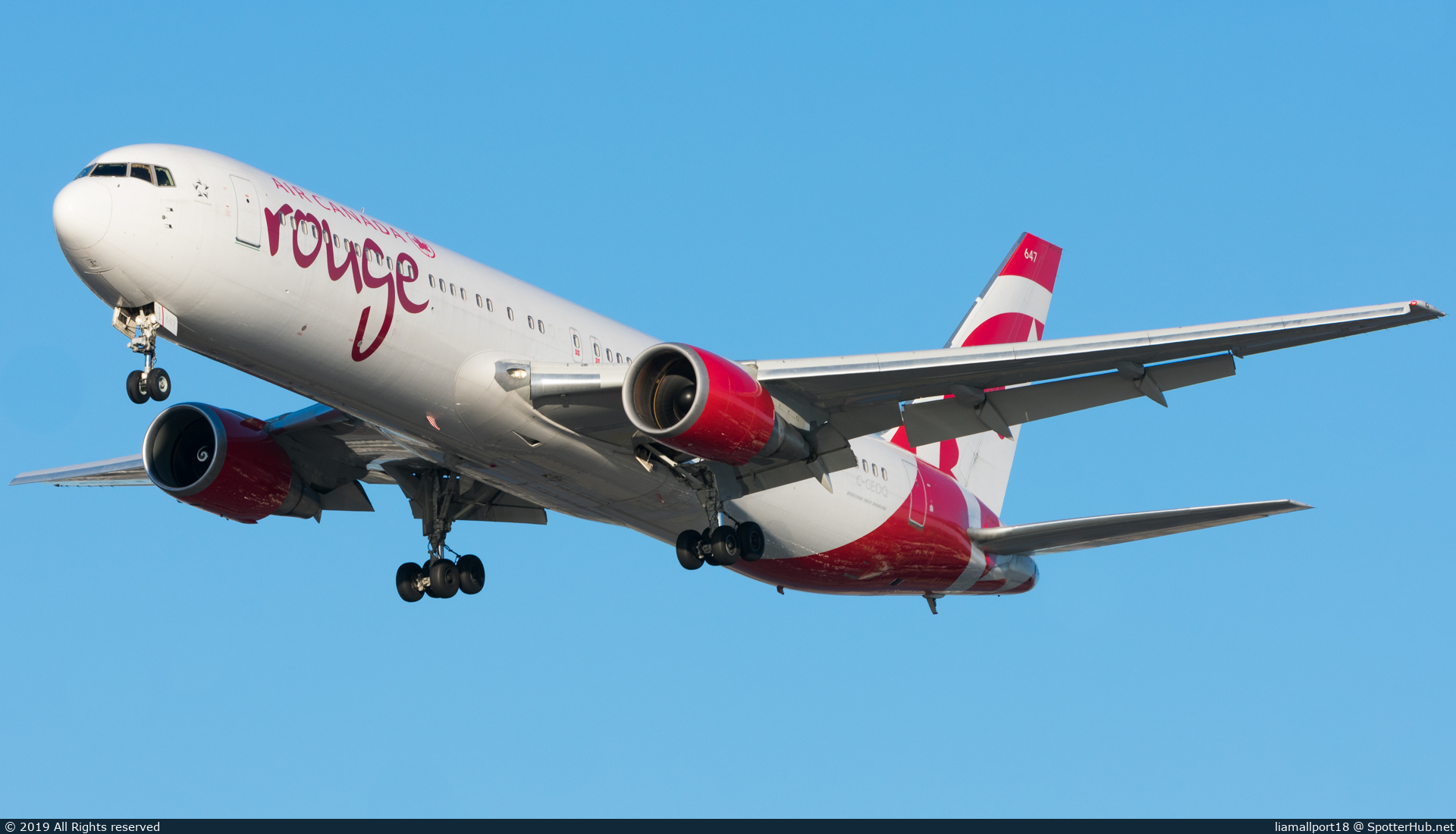 Photo of C-GEOQ - Boeing 767-375(ER) operated by Air Canada Rouge