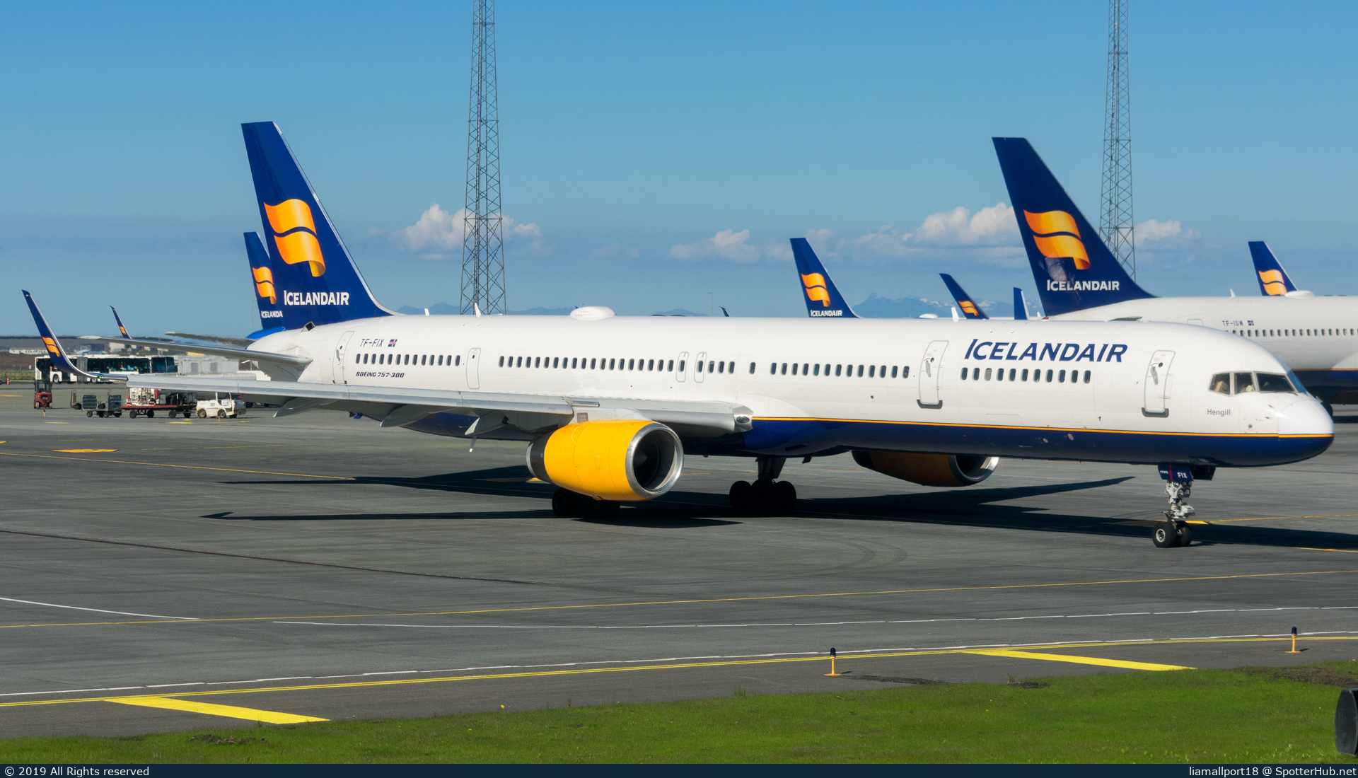 Photo of TF-FIX - Boeing 757-308 at Keflavík International Airport