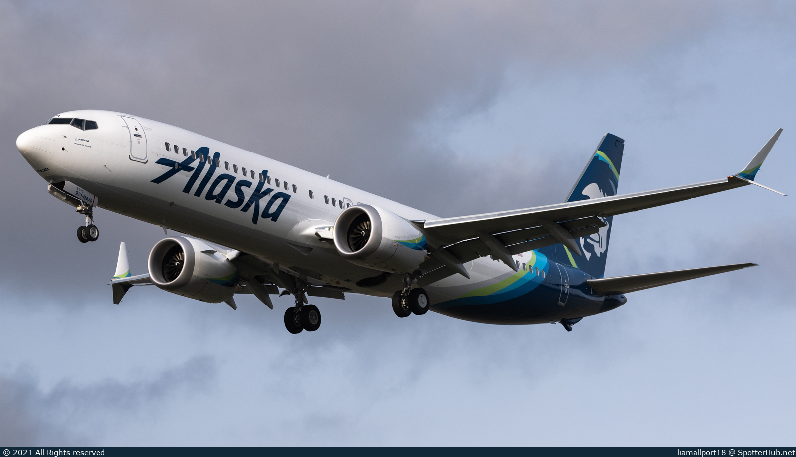 Photo of N971AK - Boeing 737 MAX 9 operated by Alaska Airlines