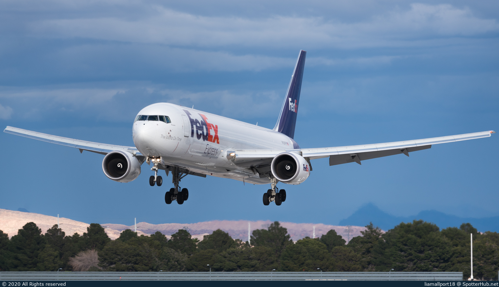 Photo of N120FE - Boeing 767-3S2F operated by FedEx