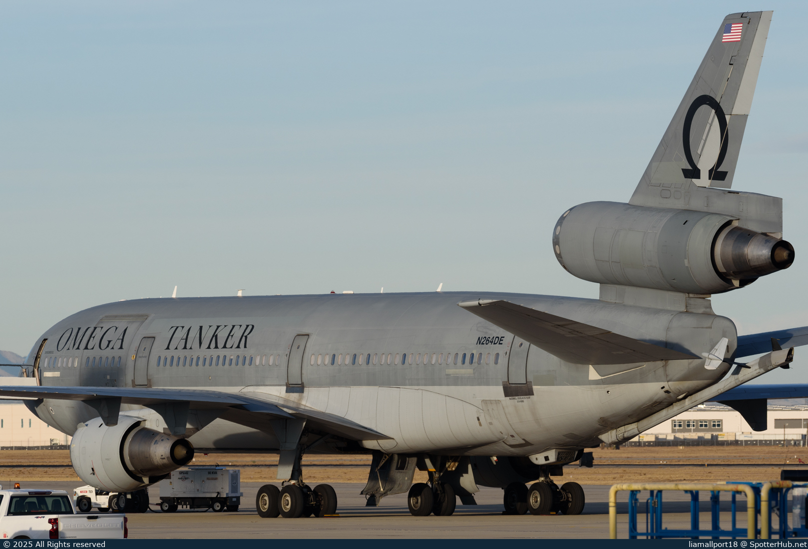 Photo of N264DE - McDonnell Douglas KDC-10-30CF operated by Omega Aerial Refueling Services