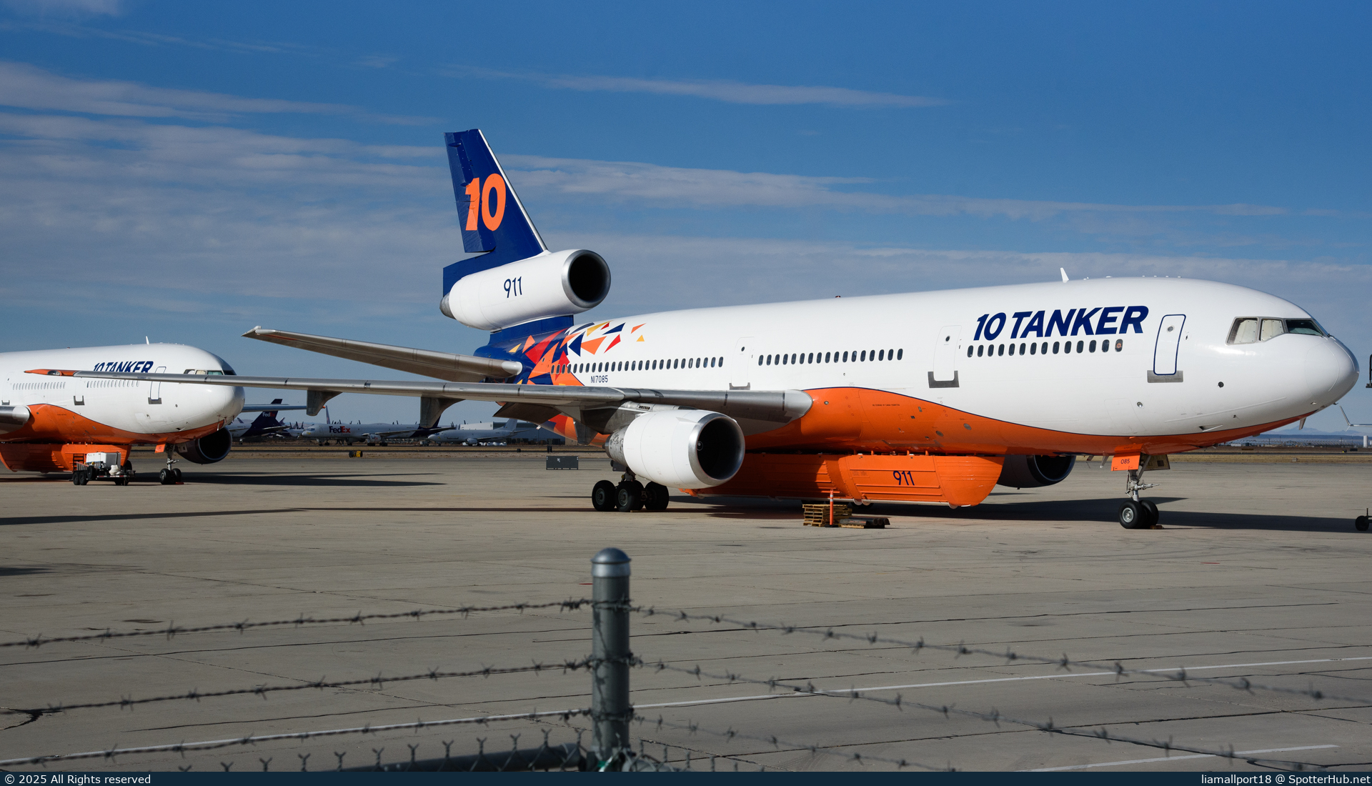 Photo of N17085 - McDonnell Douglas DC-10-30 operated by 10 Tanker Air Carrier