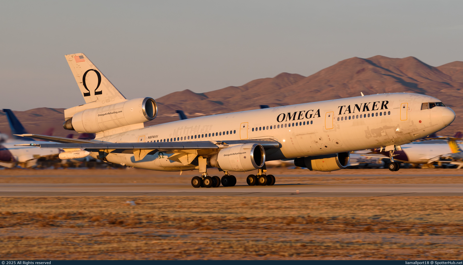 Photo of N974VV - McDonnell Douglas DC-10-40 operated by Omega Aerial Refueling Services