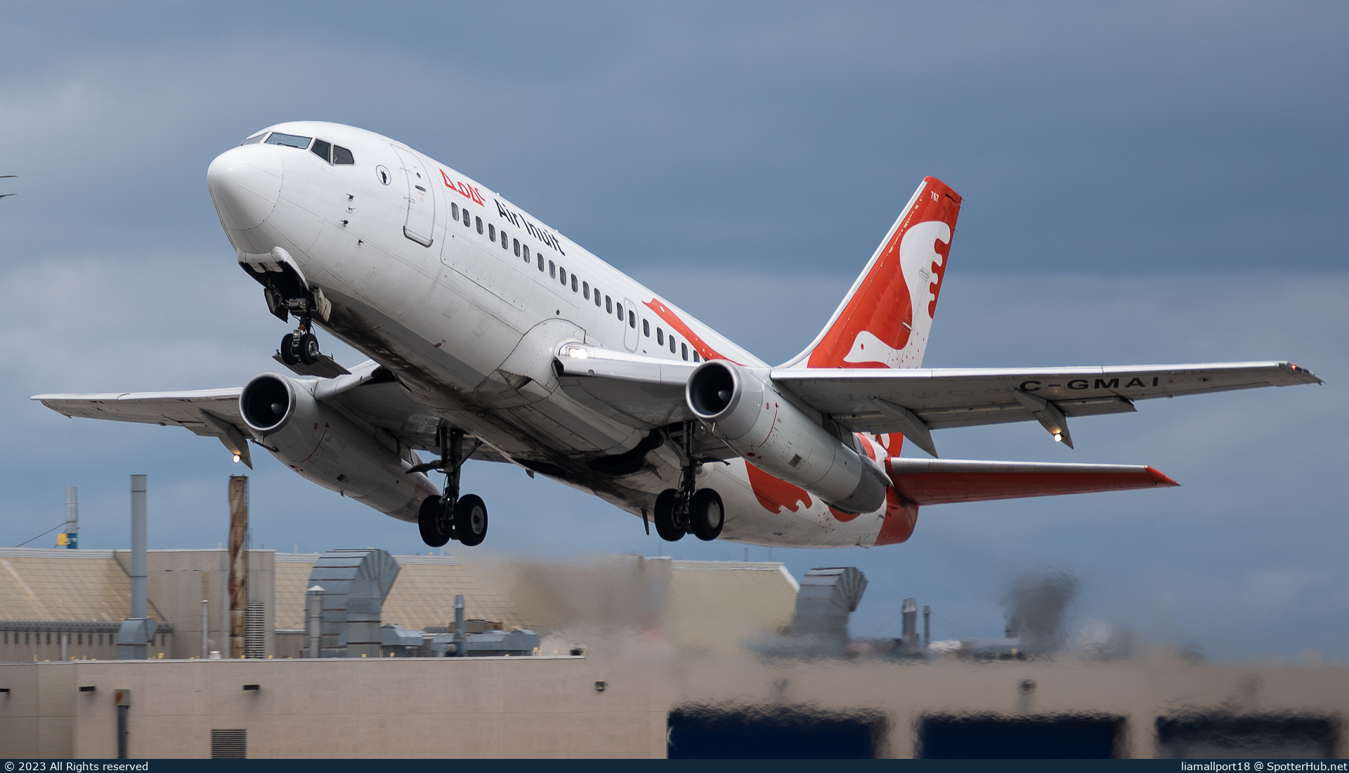 Photo of C-GMAI - Boeing 737-2Q2C(Adv) operated by Air Inuit