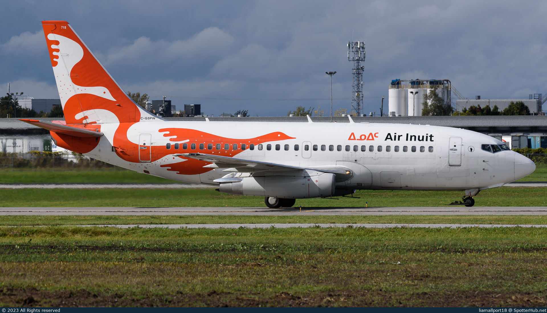 Photo of C-GSPW - Boeing 737-275C(Adv) operated by Air Inuit
