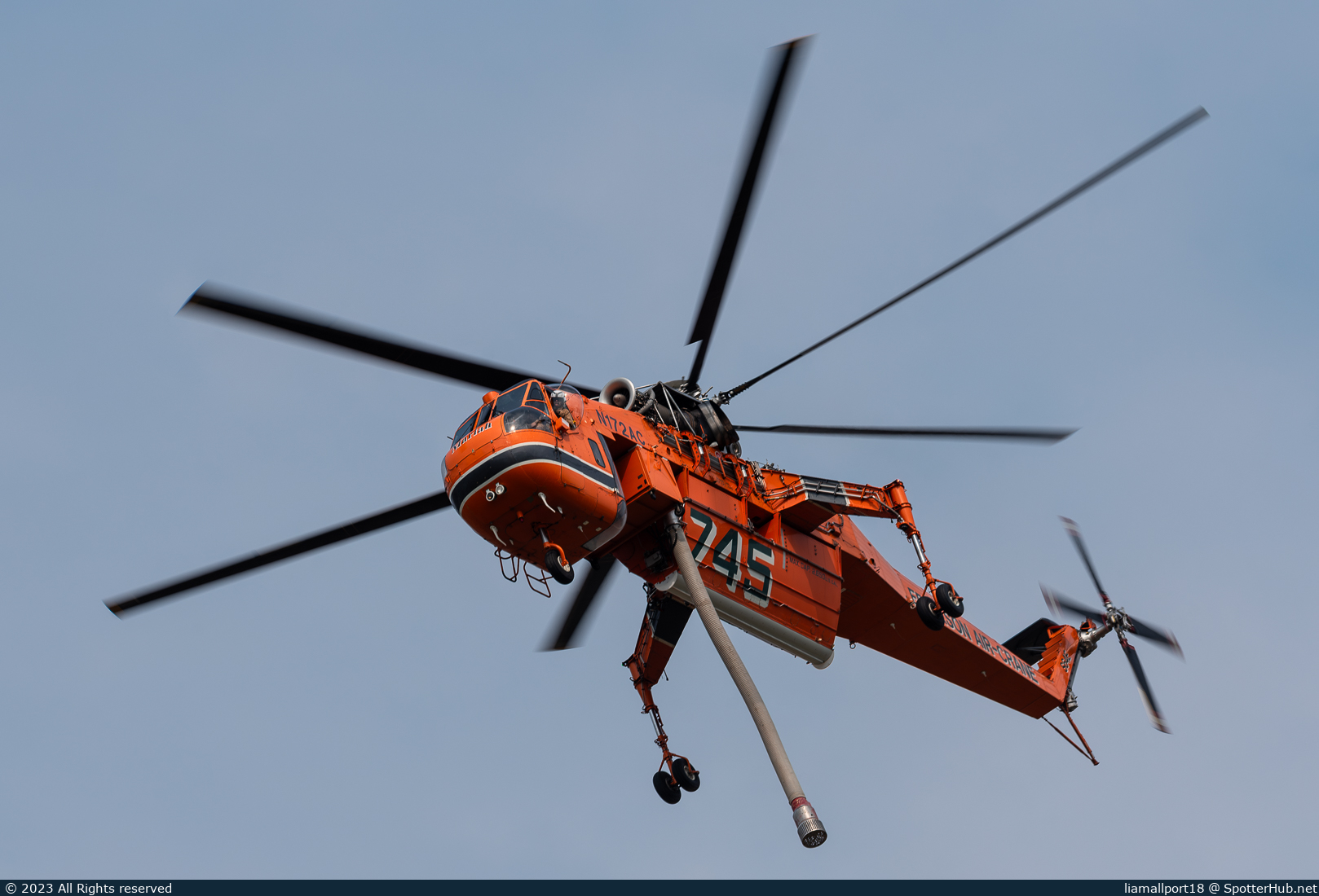 Photo of N172AC - Sikorsky S-64E Scycrane operated by Erickson Air-Crane