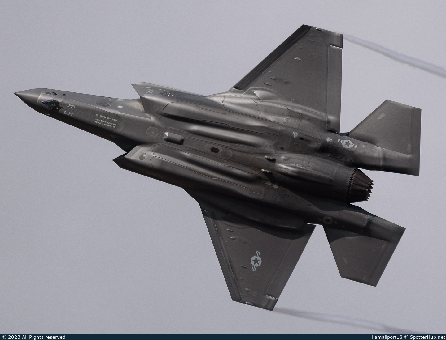 Photo of 15-5200 - Lockheed Martin F-35A Lightning II operated by US Air Force